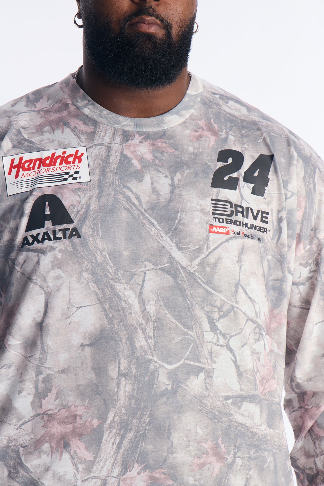 Jeff Gordon 24 Long Sleeve Tee - Camouflage Fashion Nova