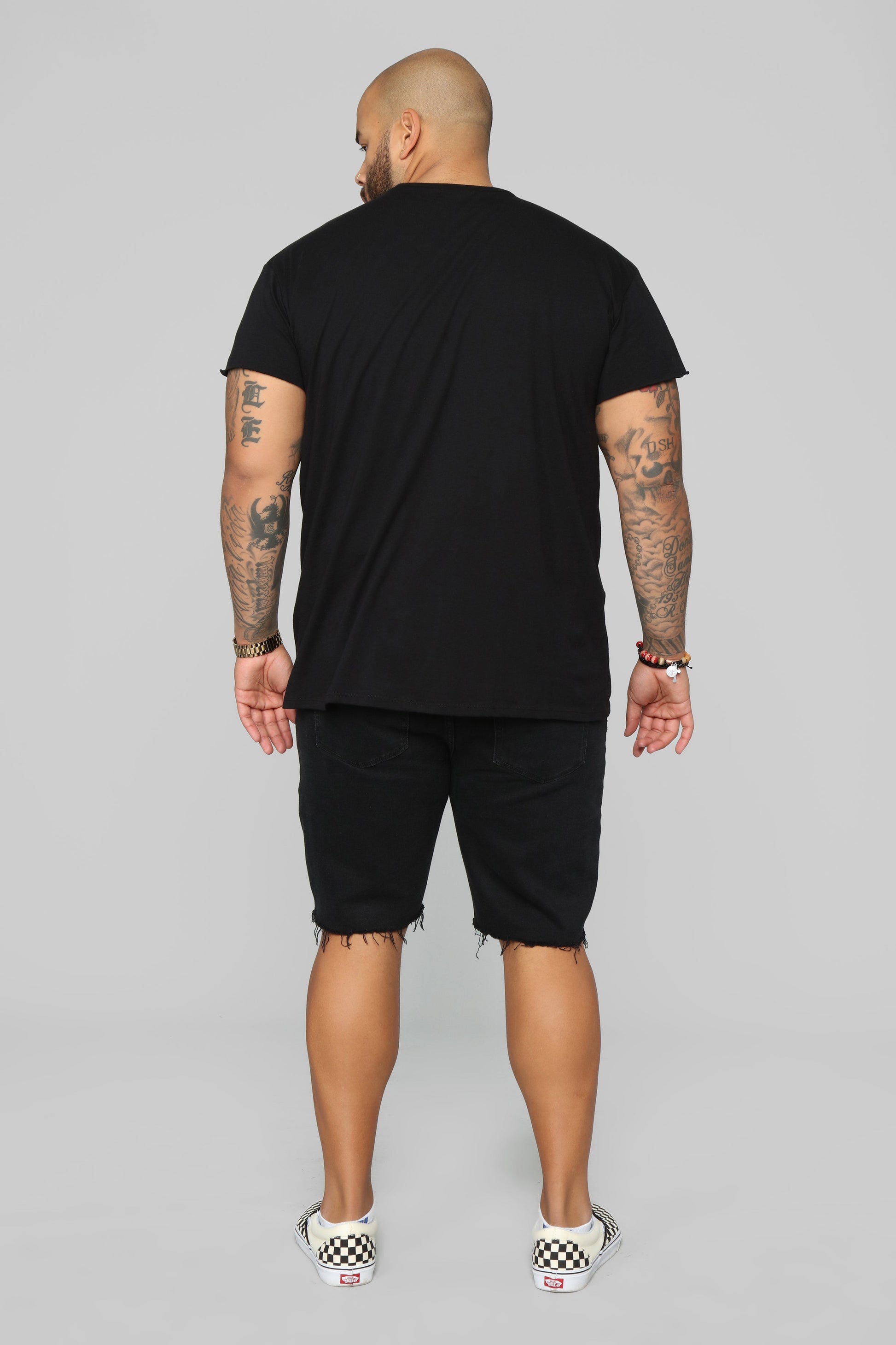 Earl Denim Shorts - Black Fashion Nova
