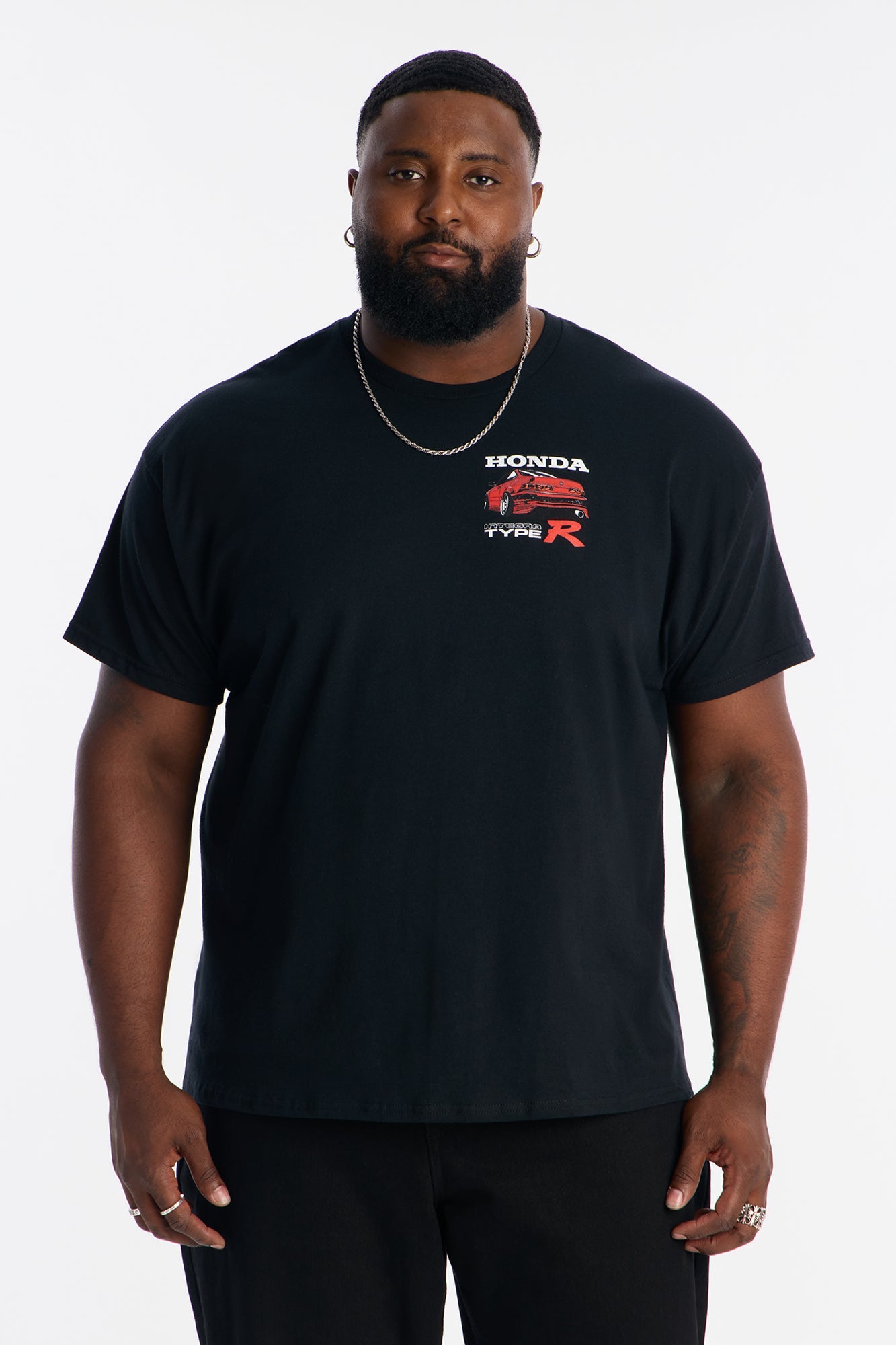 Honda Type R Short Sleeve Tee - Black Fashion Nova