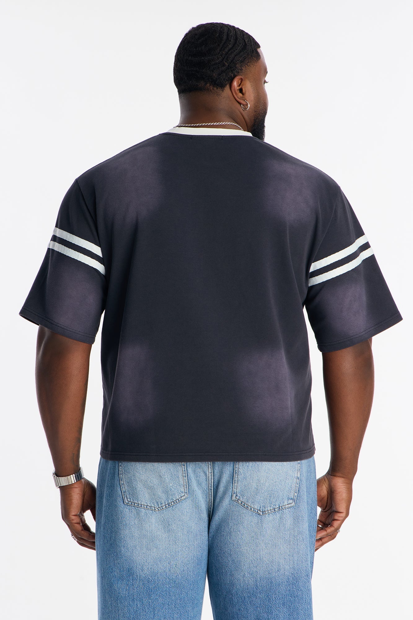 Retro Varsity HDK Tee - Black Wash Fashion Nova