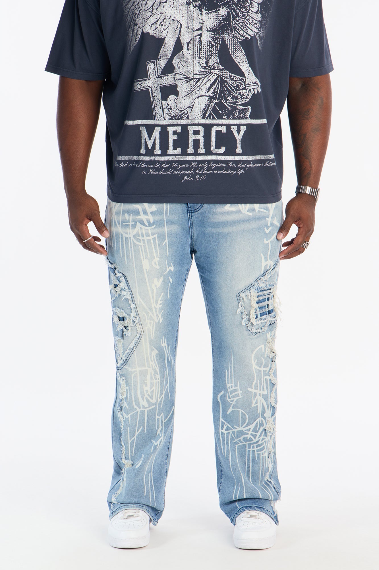 Bootcut Tag Me Up Jean - Medium Blue Wash Fashion Nova