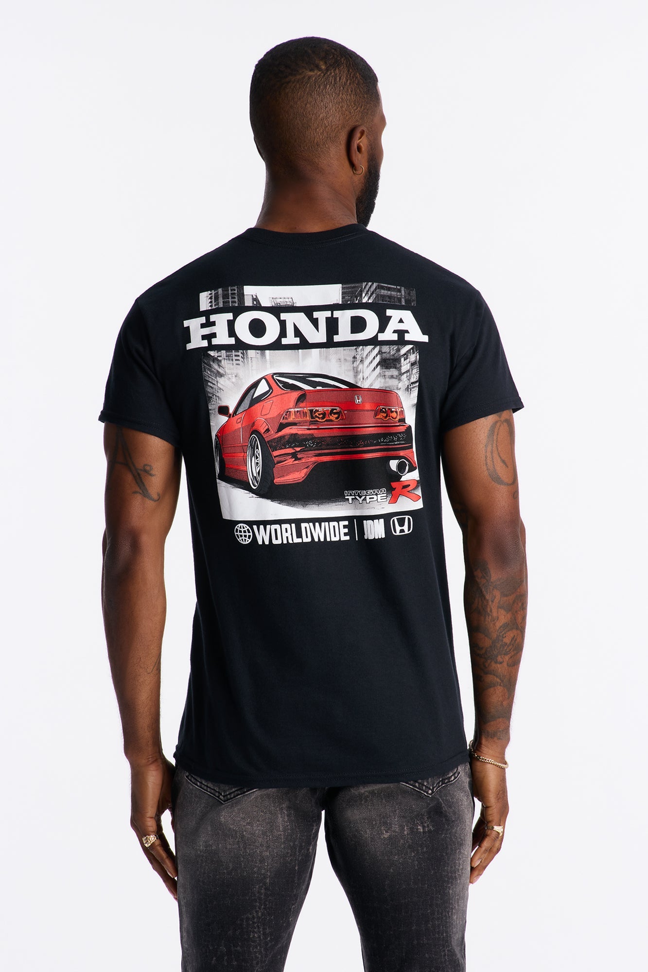 Honda Type R Short Sleeve Tee - Black Fashion Nova