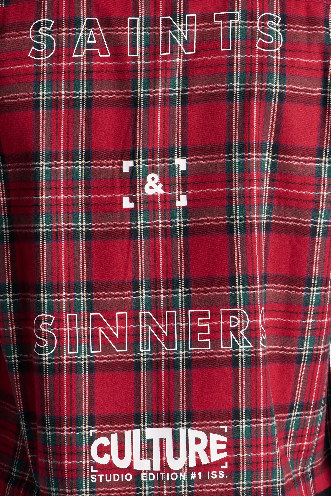 Cropped Culture Plaid Button Up Shirt - Red Fashion Nova