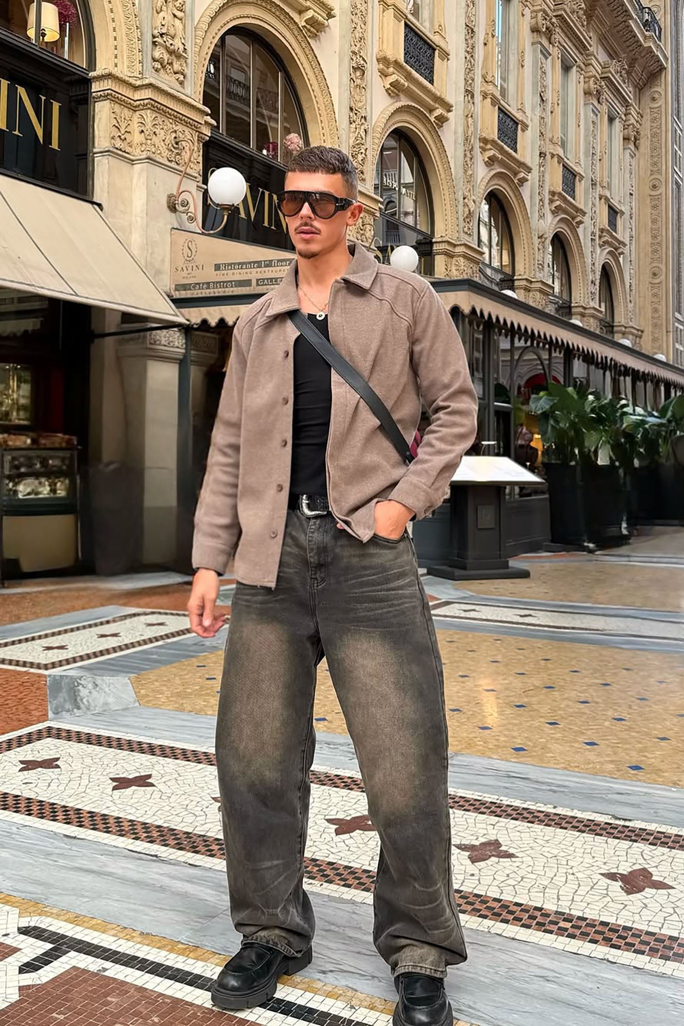 Williamsburg Hidden Placket Jacket - Brown Fashion Nova