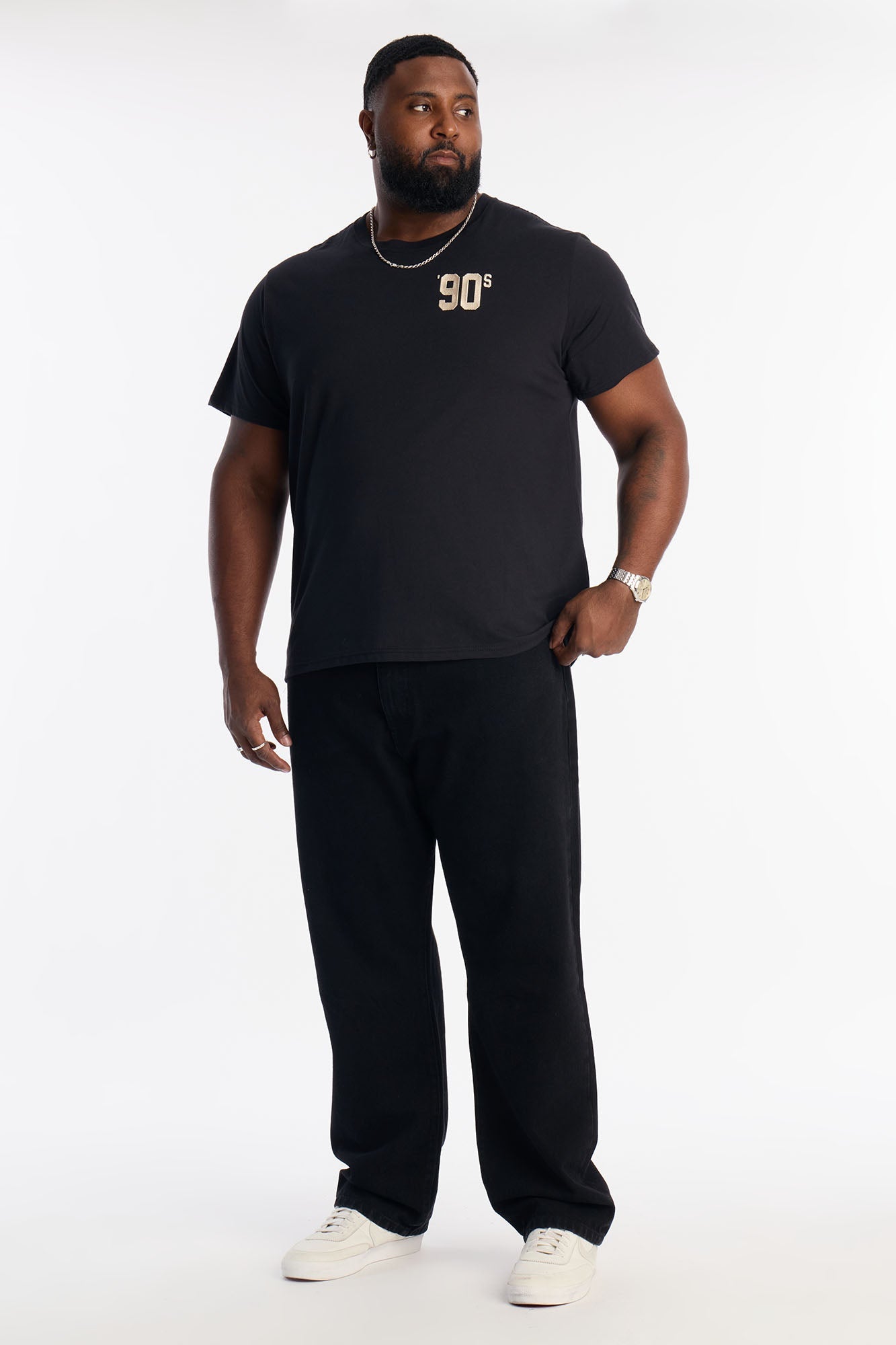 Made In The 90s Short Sleeve Tee - Black Fashion Nova