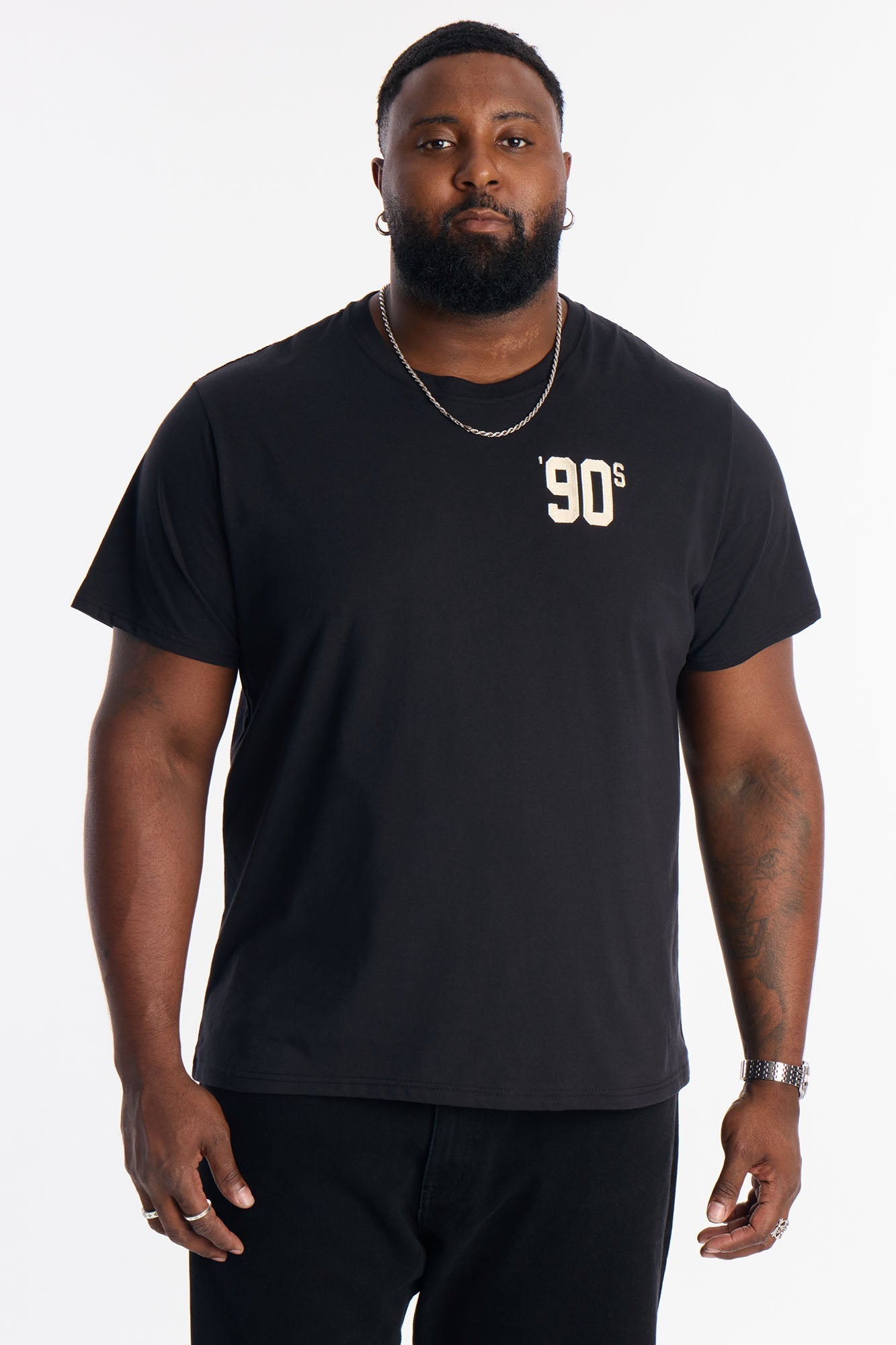 Made In The 90s Short Sleeve Tee - Black Fashion Nova
