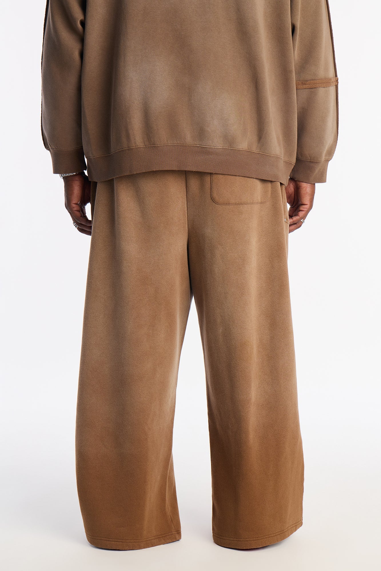 Wide Leg Carpenter Sweatpants - Brown Fashion Nova