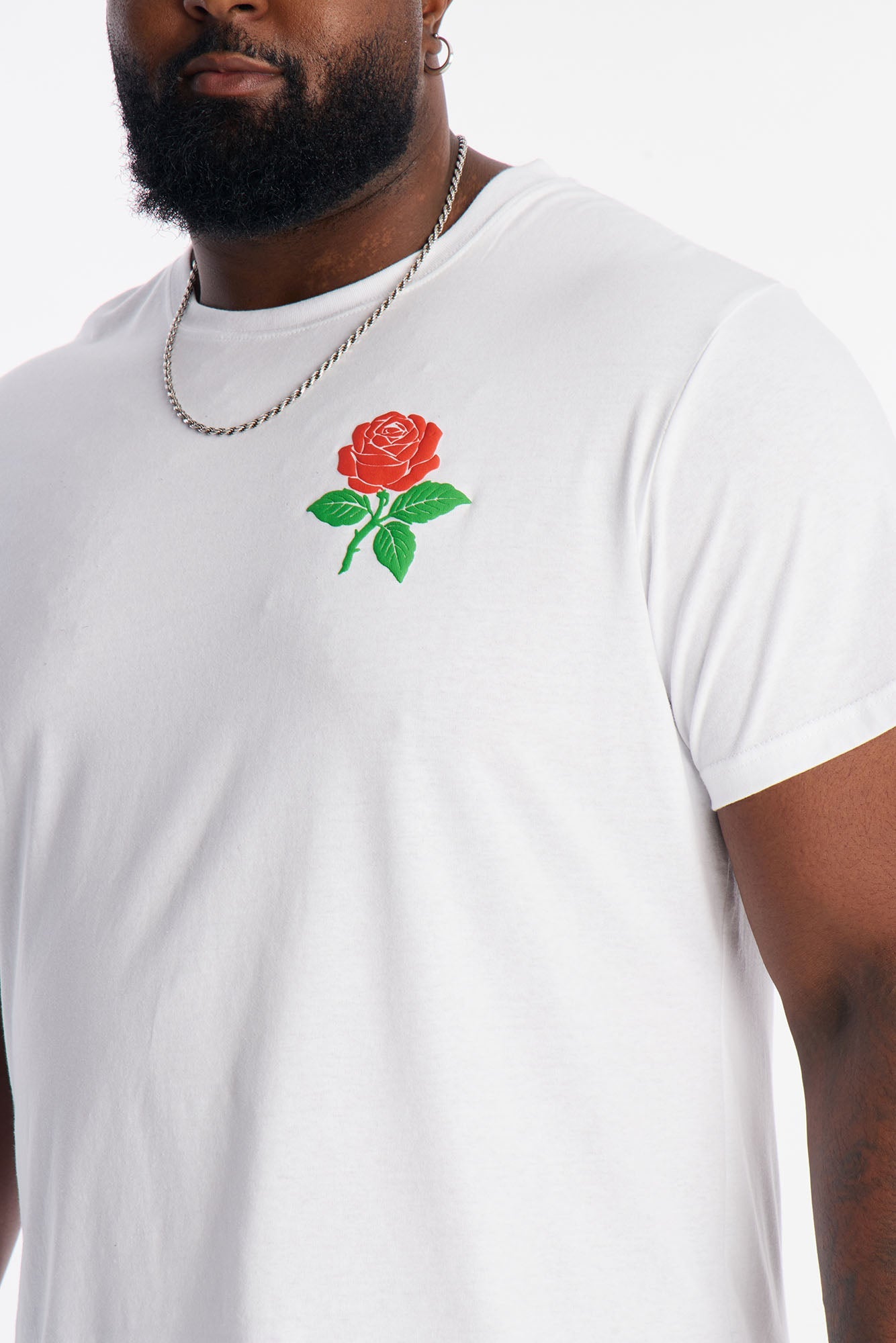 Give Me My Flowers Hustle Short Sleeve Tee - White Fashion Nova