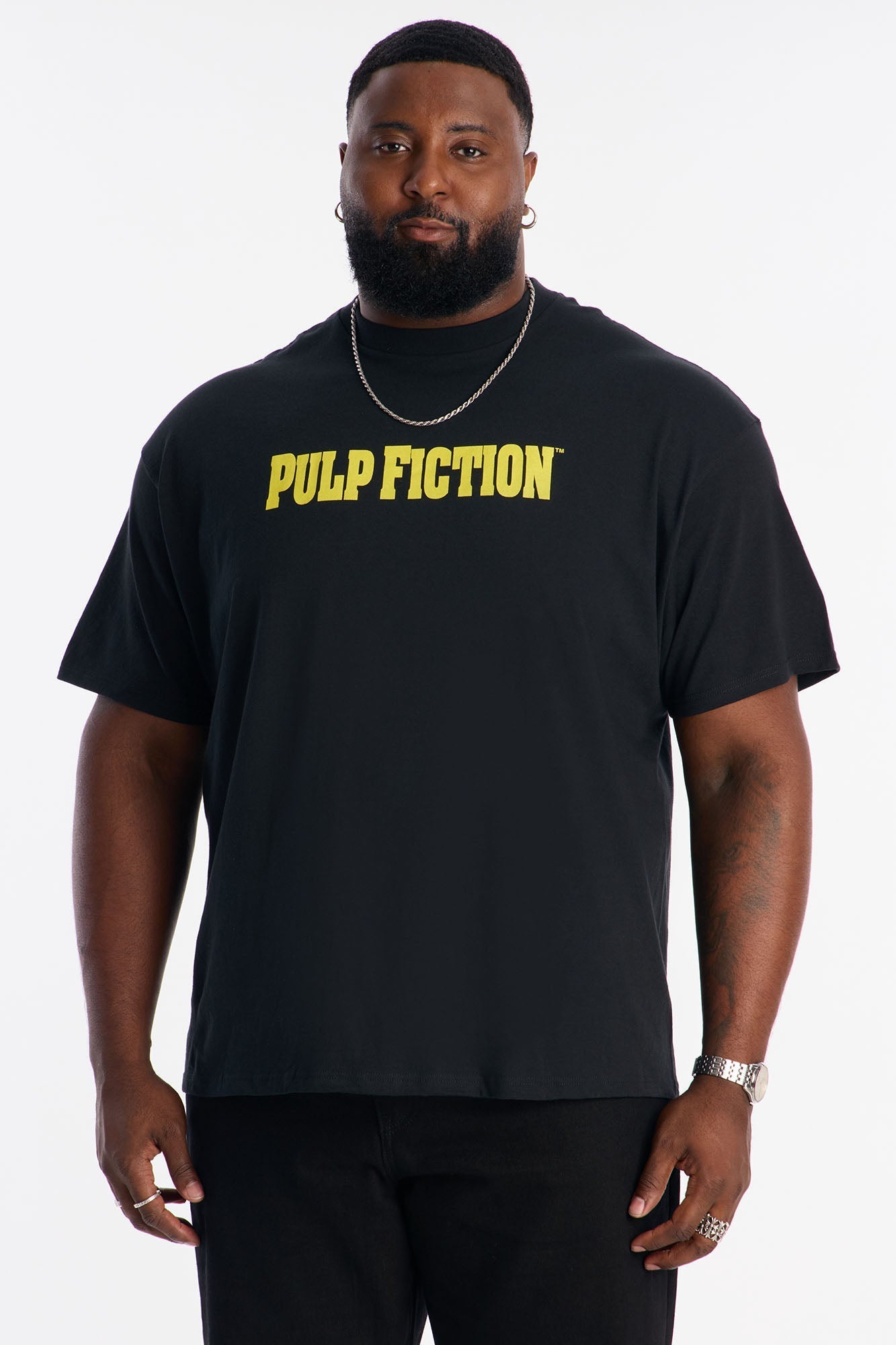 Pulp Fiction $5 Smoothie Short Sleeve Tee - Black Fashion Nova