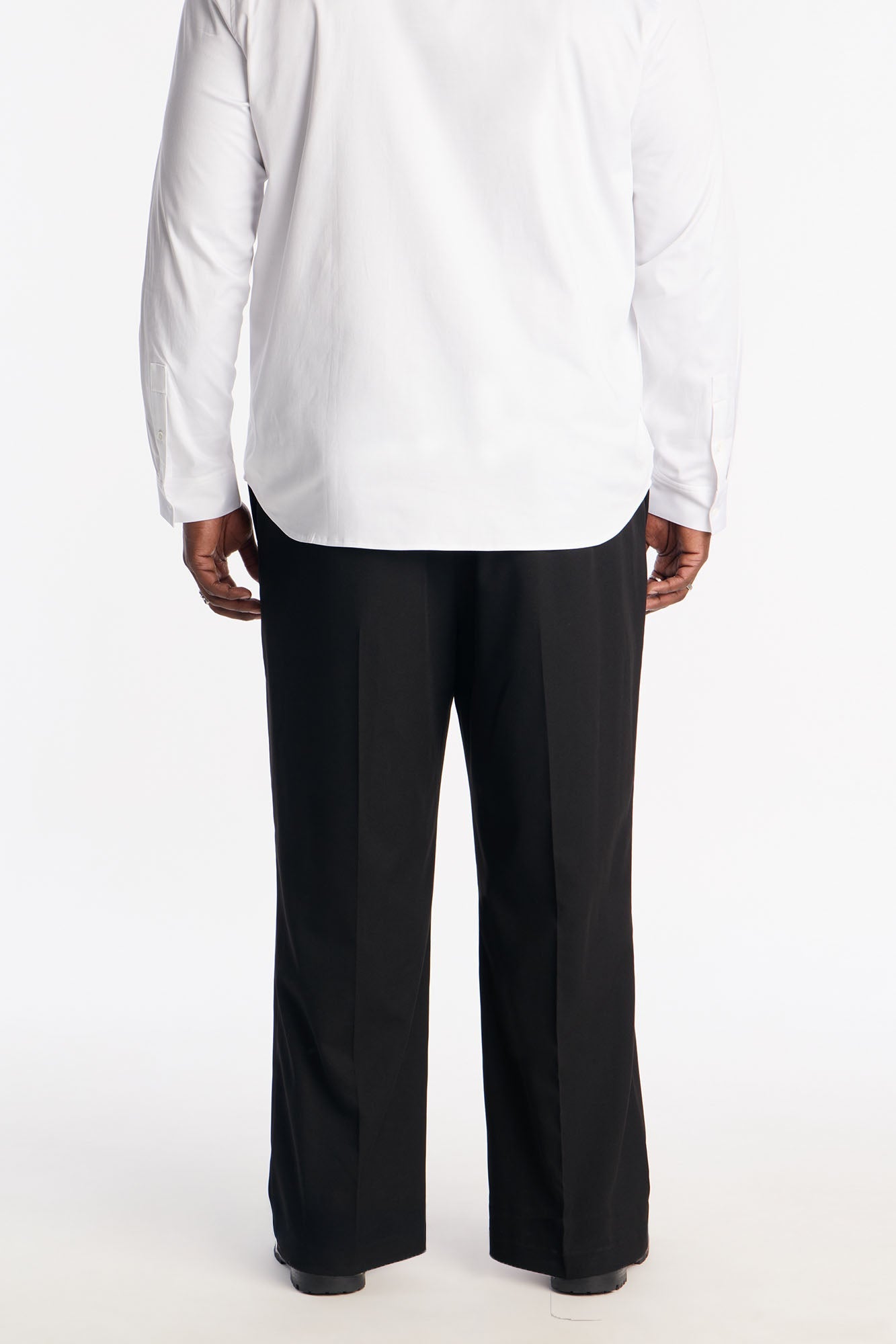 Straight Star Marker Trouser - Black Fashion Nova