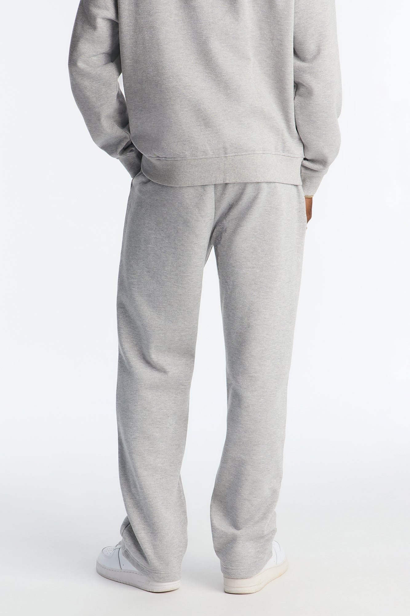 Chase Luck Embroidered Sweatpants - Heather Grey Fashion Nova