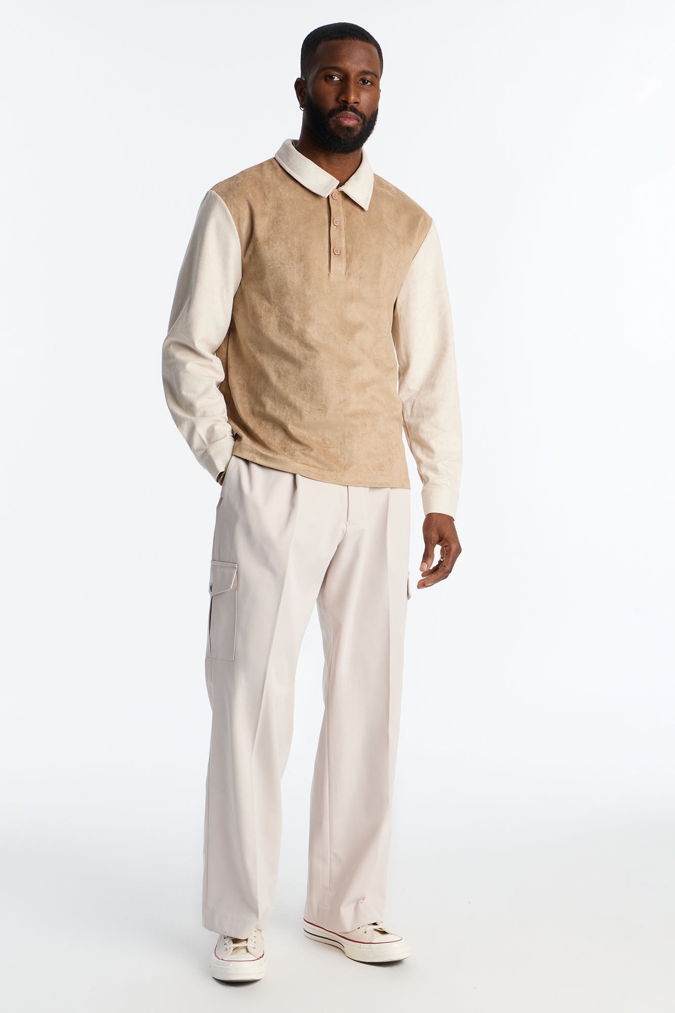 Relaxed Straight Dune Horizon - Khaki Fashion Nova