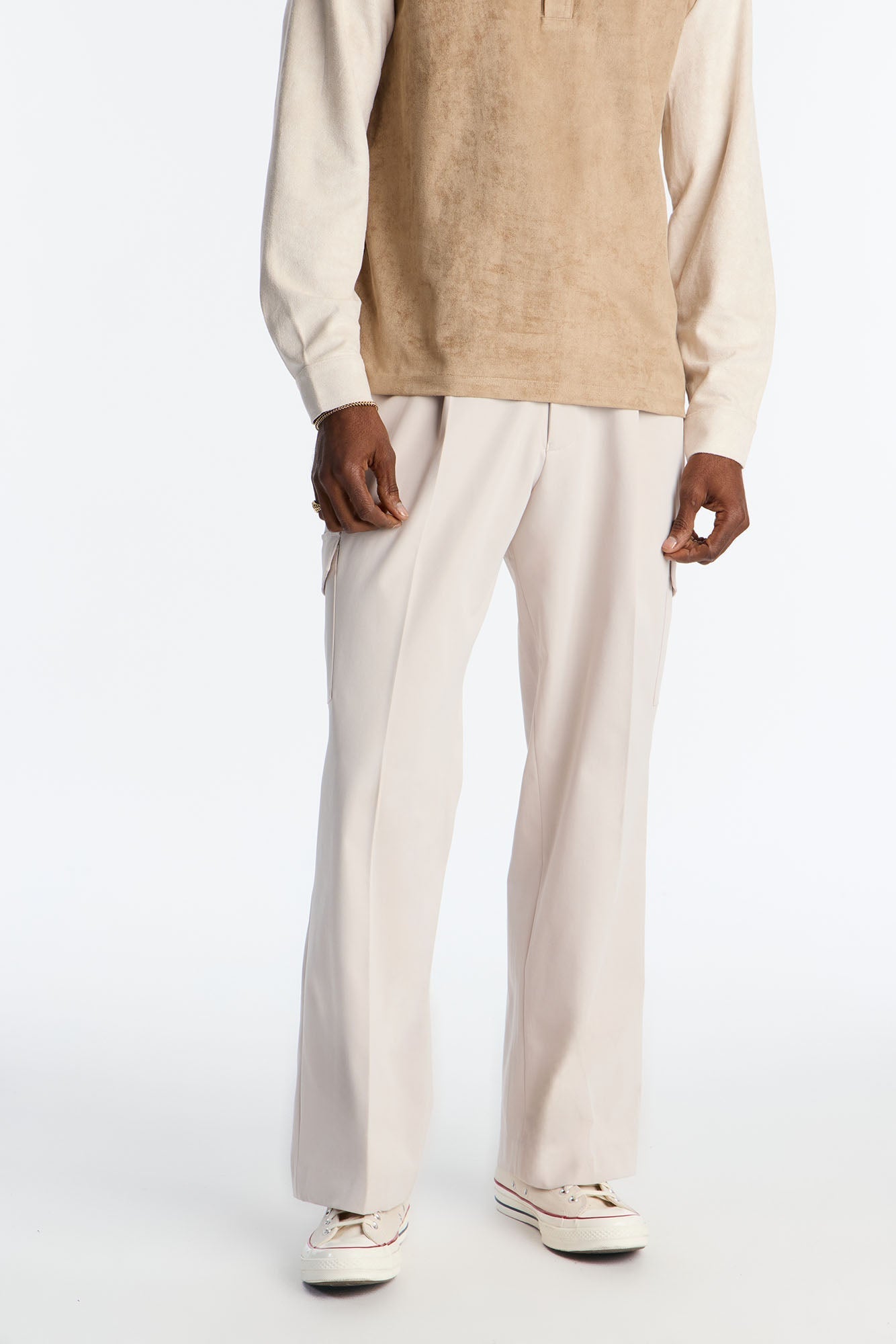 Relaxed Straight Dune Horizon - Khaki Fashion Nova