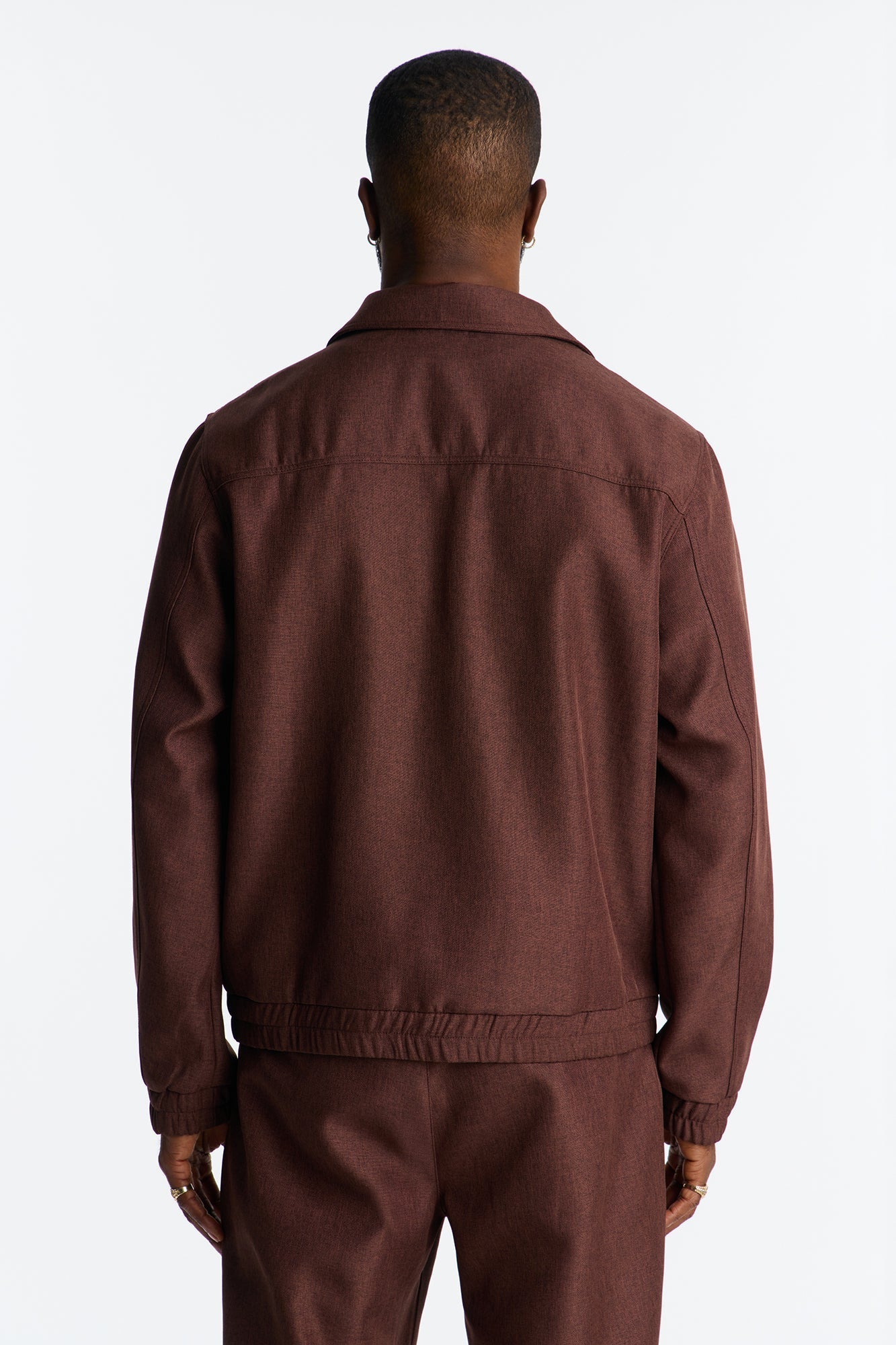 Relaxed Zip Tone Jacket - Brown Fashion Nova