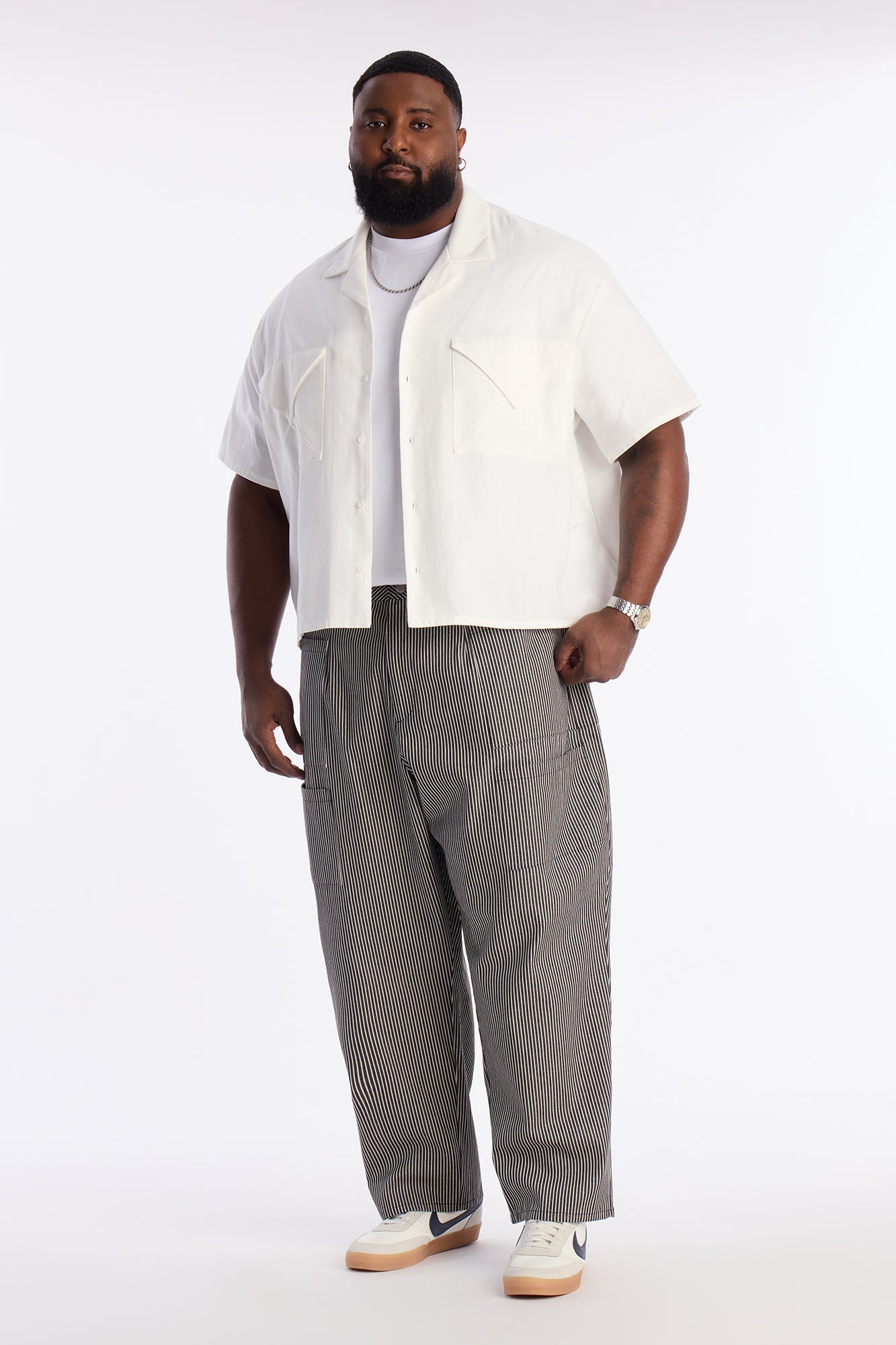 Return To Sender Button Up Shirt - White Fashion Nova