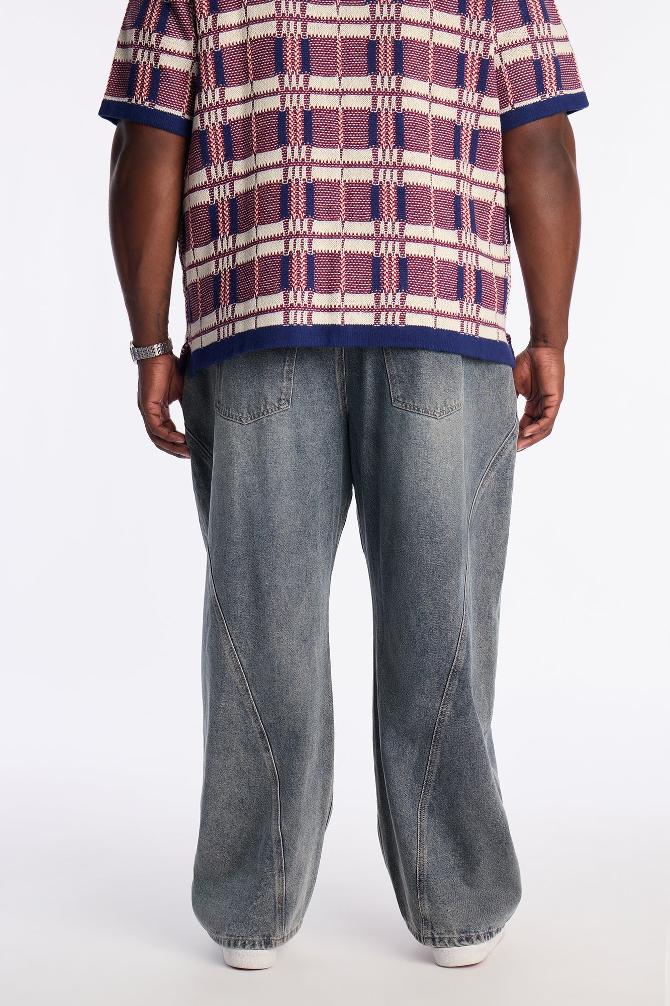 Barrel Dark Night Jean - Dark Wash Fashion Nova