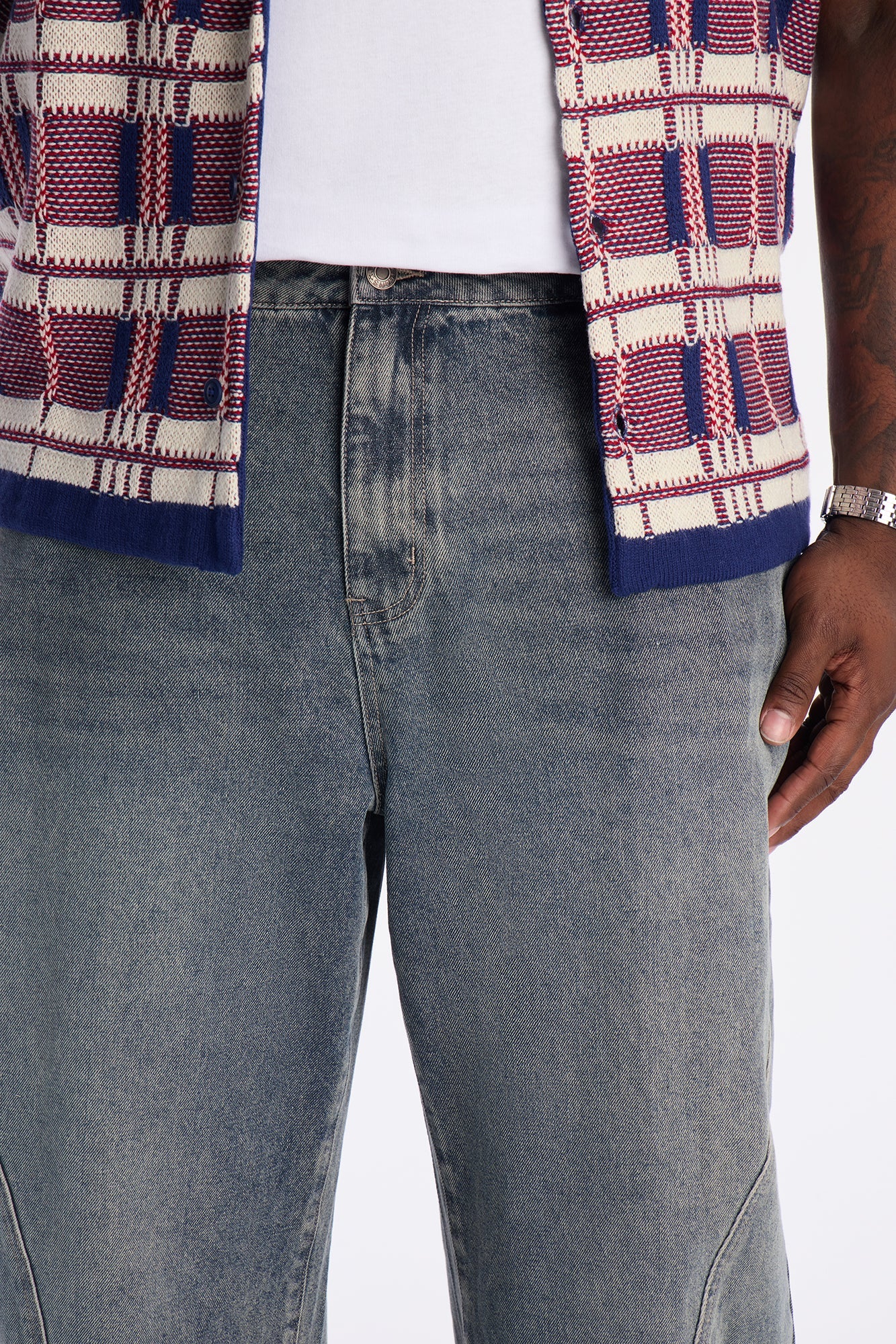 Barrel Dark Night Jean - Dark Wash Fashion Nova