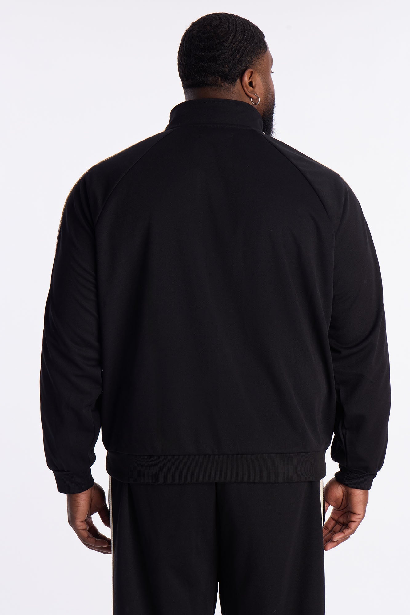 Dennis Track Jacket - Black Fashion Nova