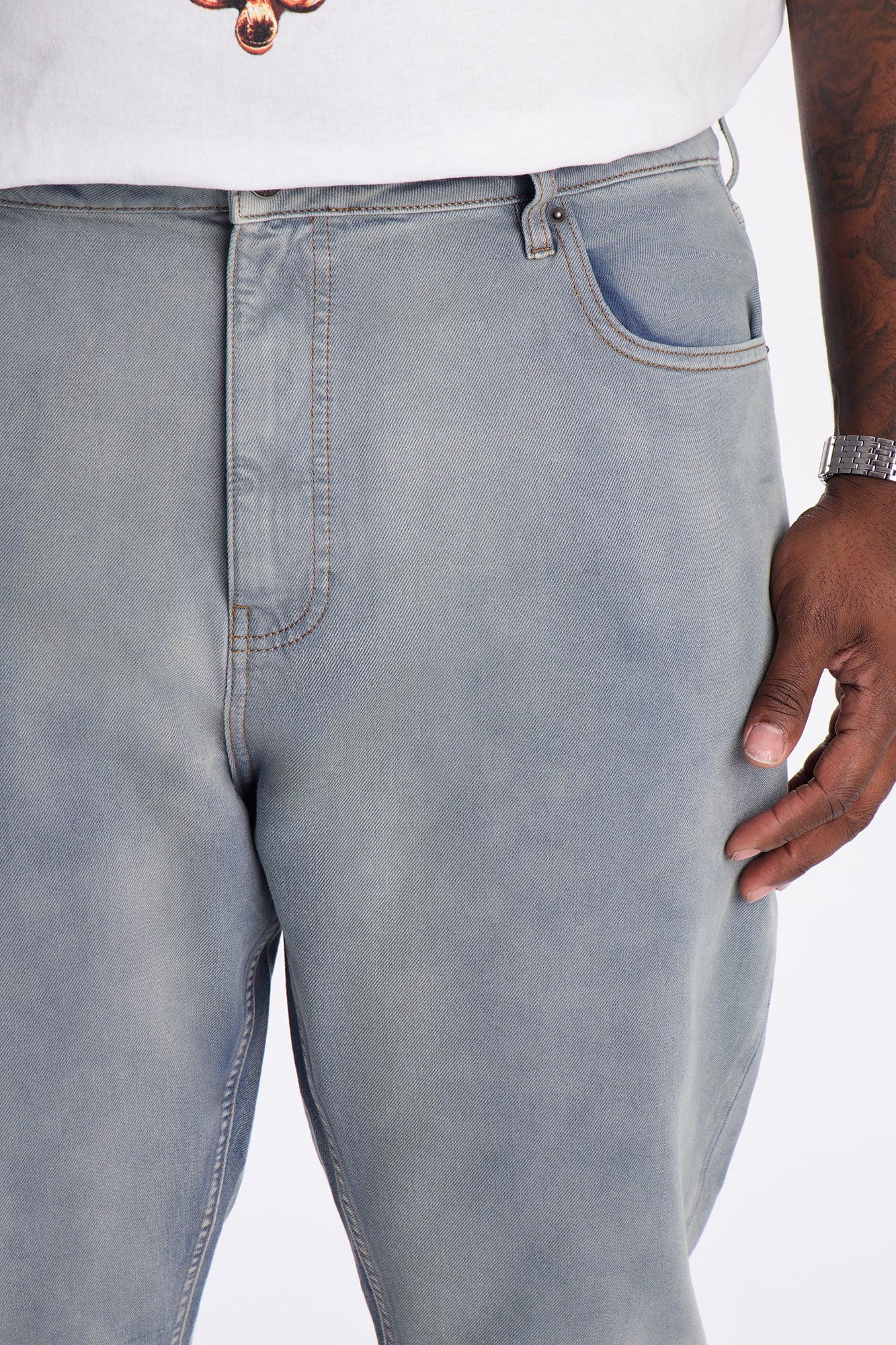 Slim With Me Jean - Medium Blue Wash Fashion Nova
