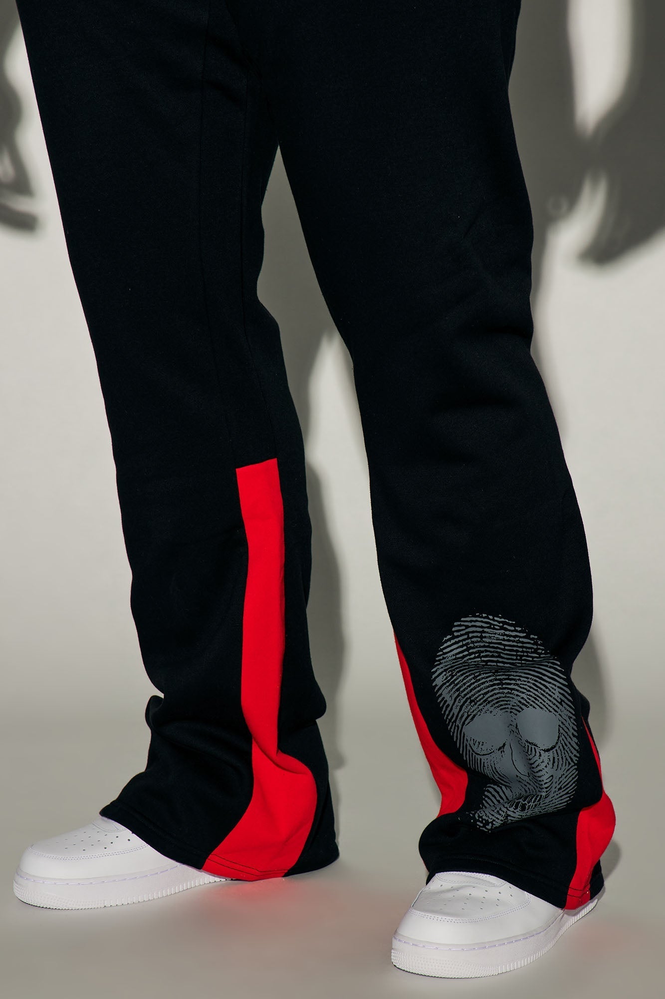Unknown Fate Flared Sweatpants - Black Fashion Nova