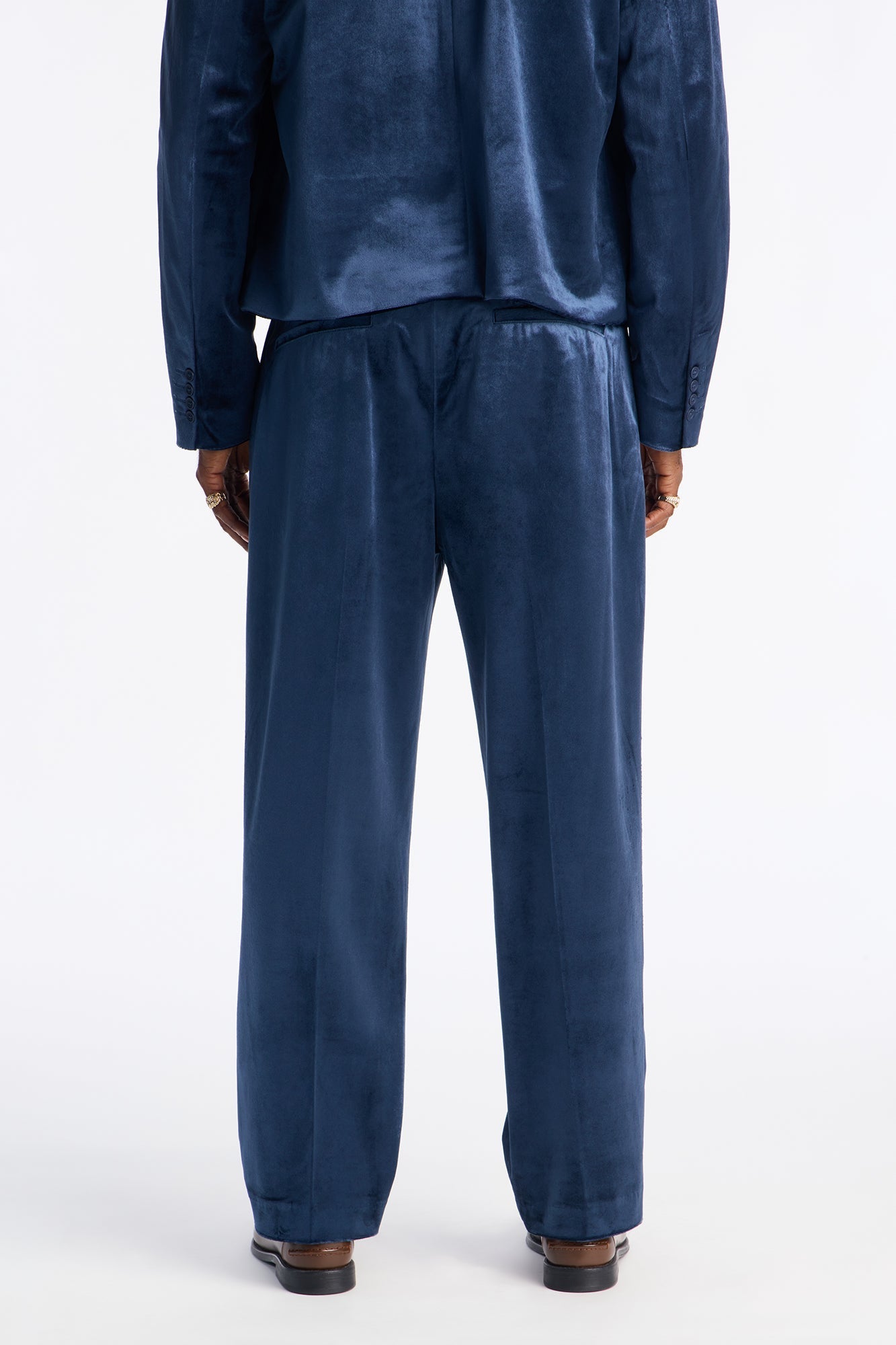 Straight Nimbus Celestine Trouser - Navy Fashion Nova
