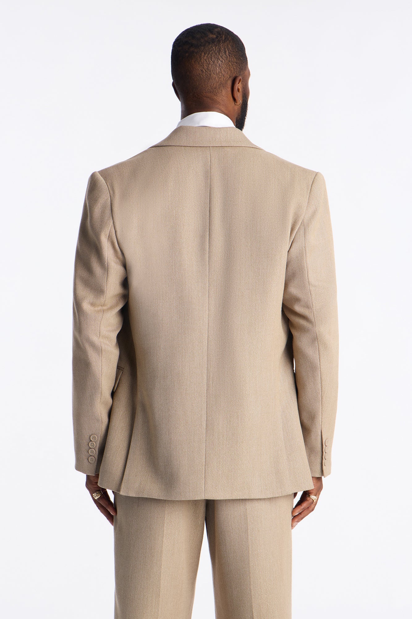 Relaxed Double Breasted Galaxy Blazer - Taupe Fashion Nova