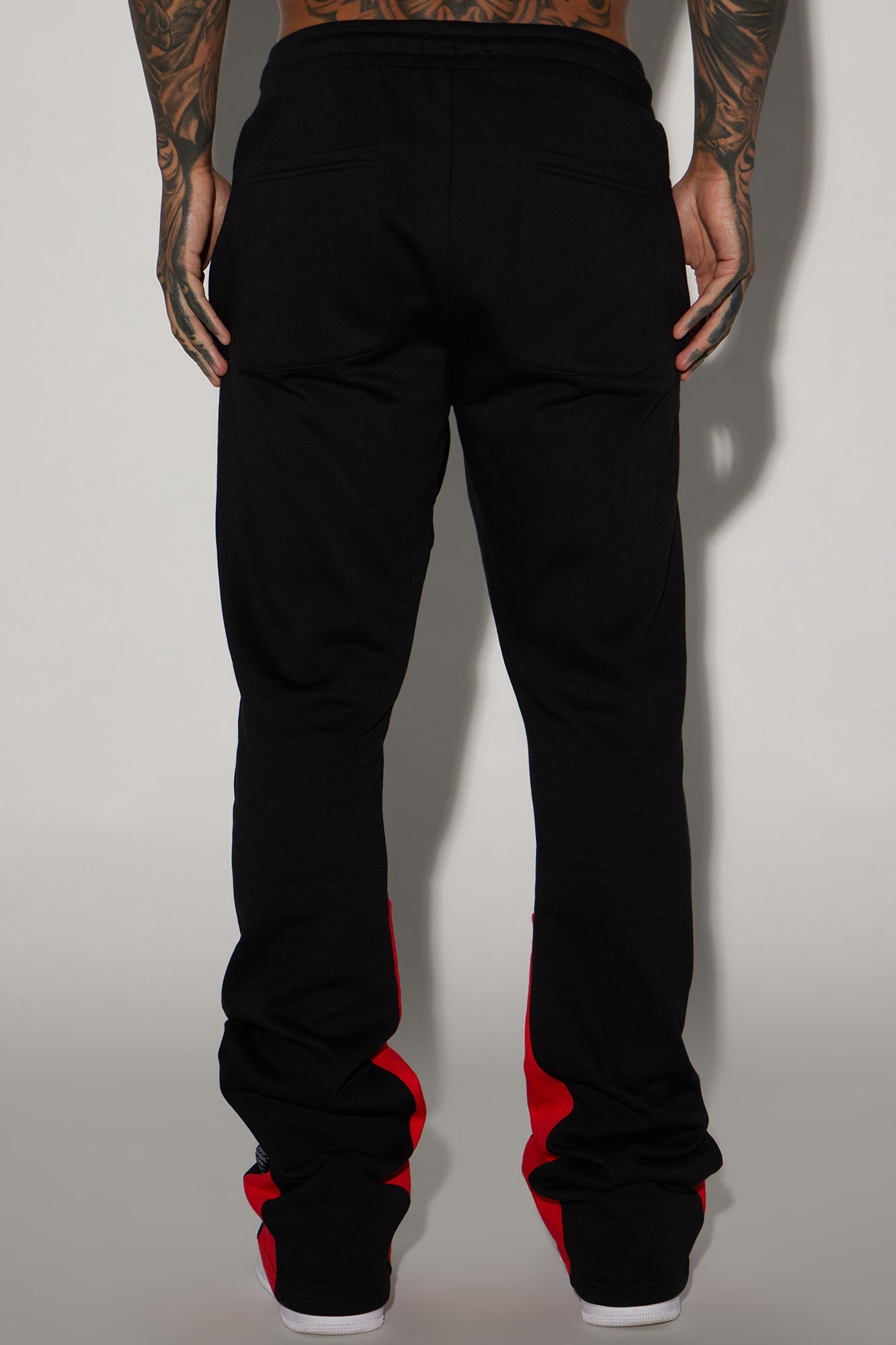 Unknown Fate Flared Sweatpants - Black Fashion Nova