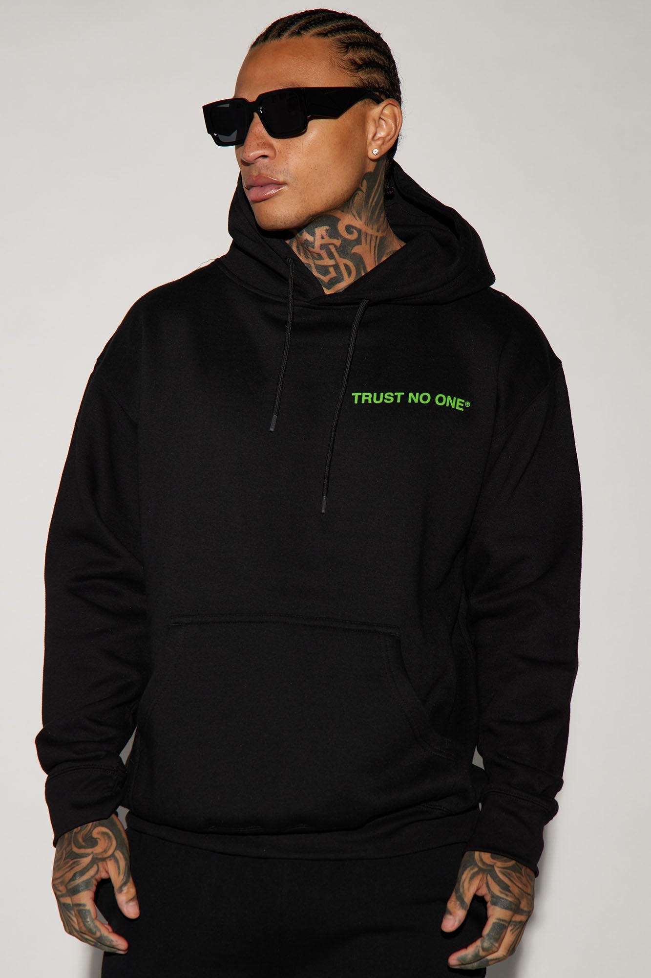 Beware Of Snakes Hoodie - Black Fashion Nova