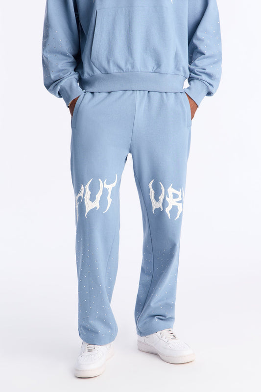 Future Fades Sweatpants - Blue Fashion Nova