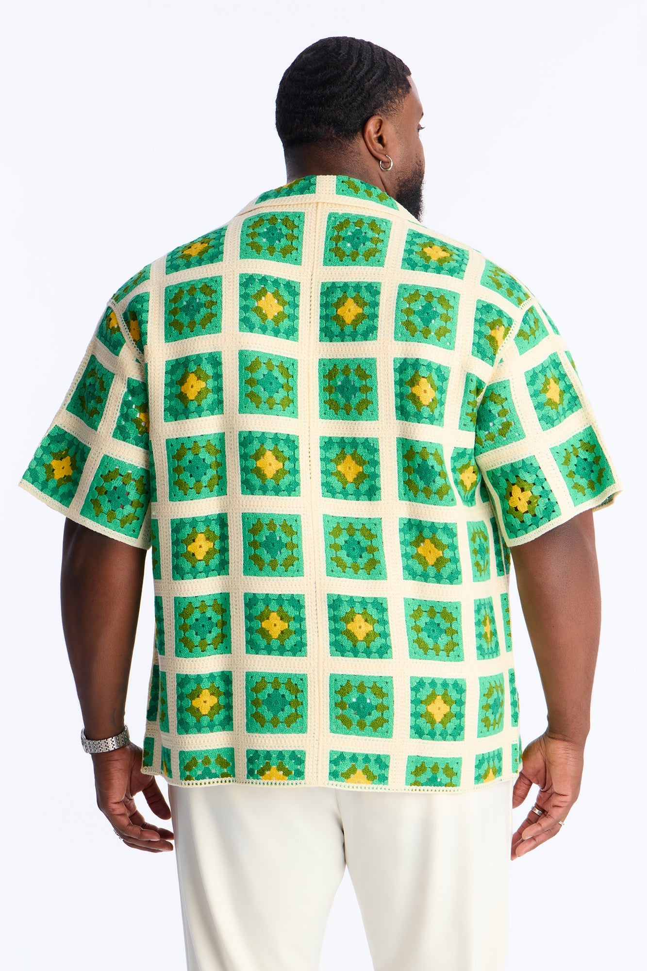 Nolan Textured Shirt - Green Fashion Nova