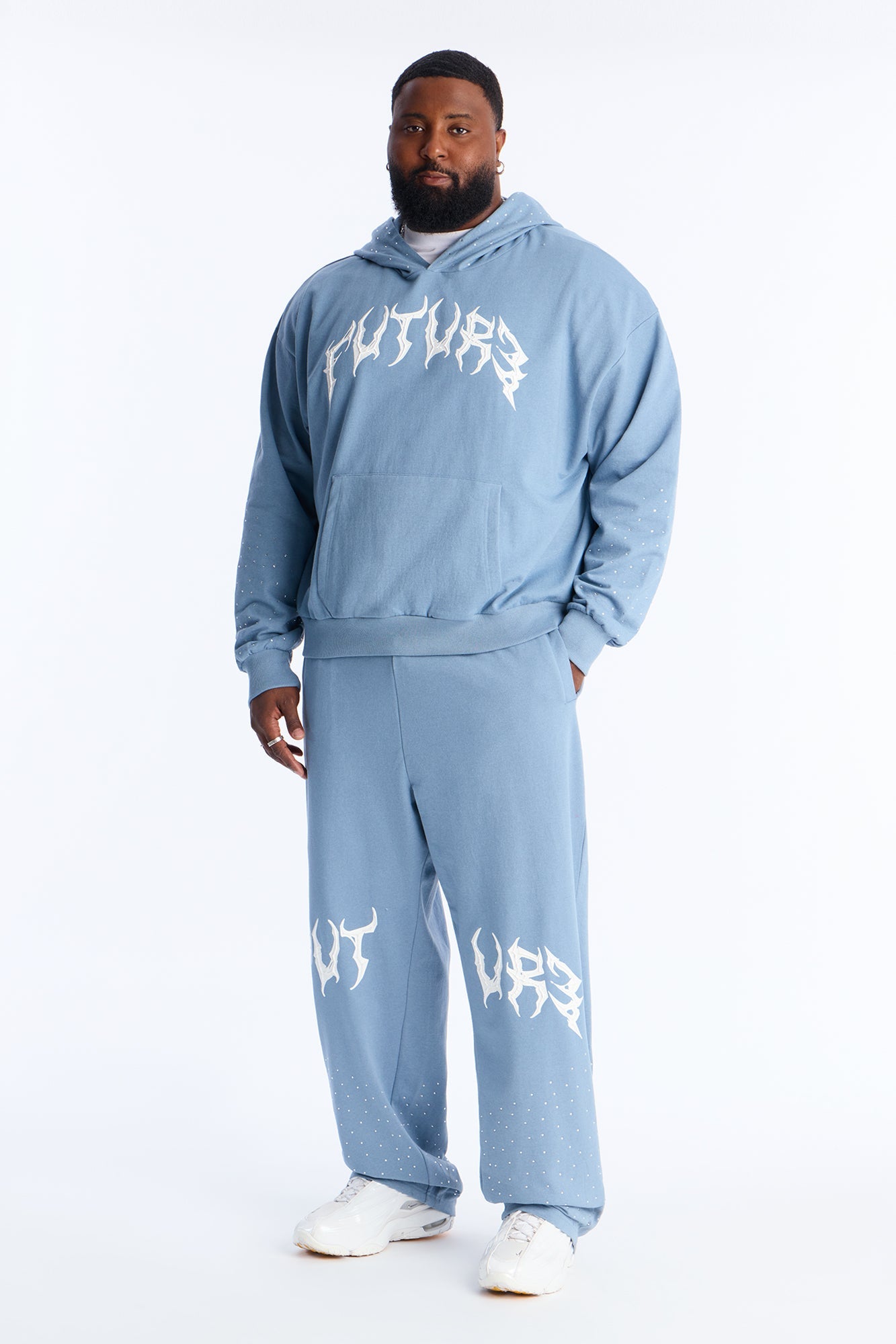 Future Fades Sweatpants - Blue Fashion Nova