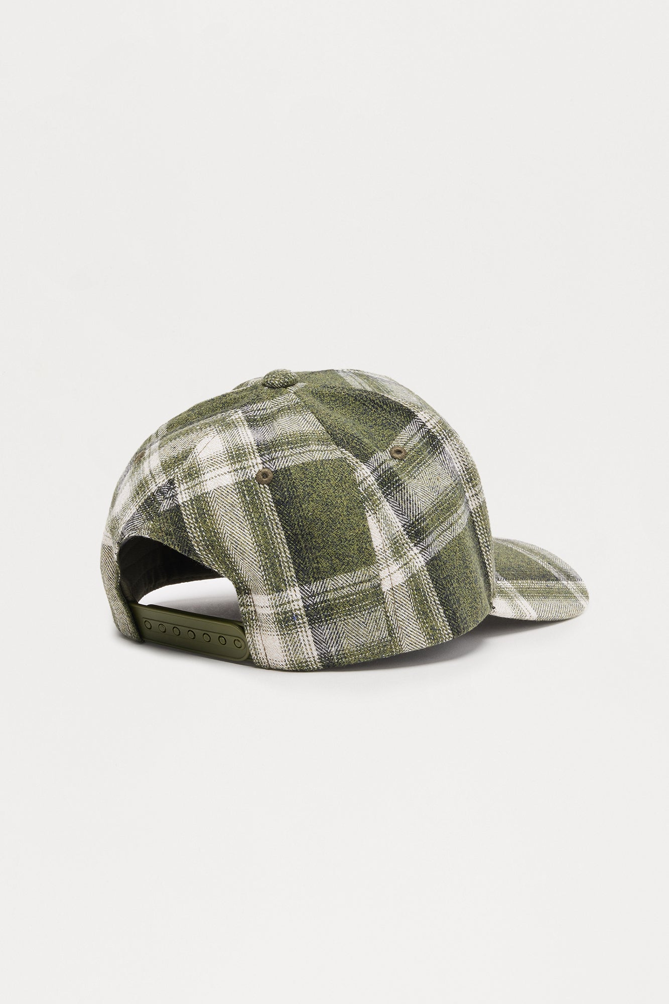 Need Money Structured Flannel Snapback Hat - Green/combo Fashion Nova