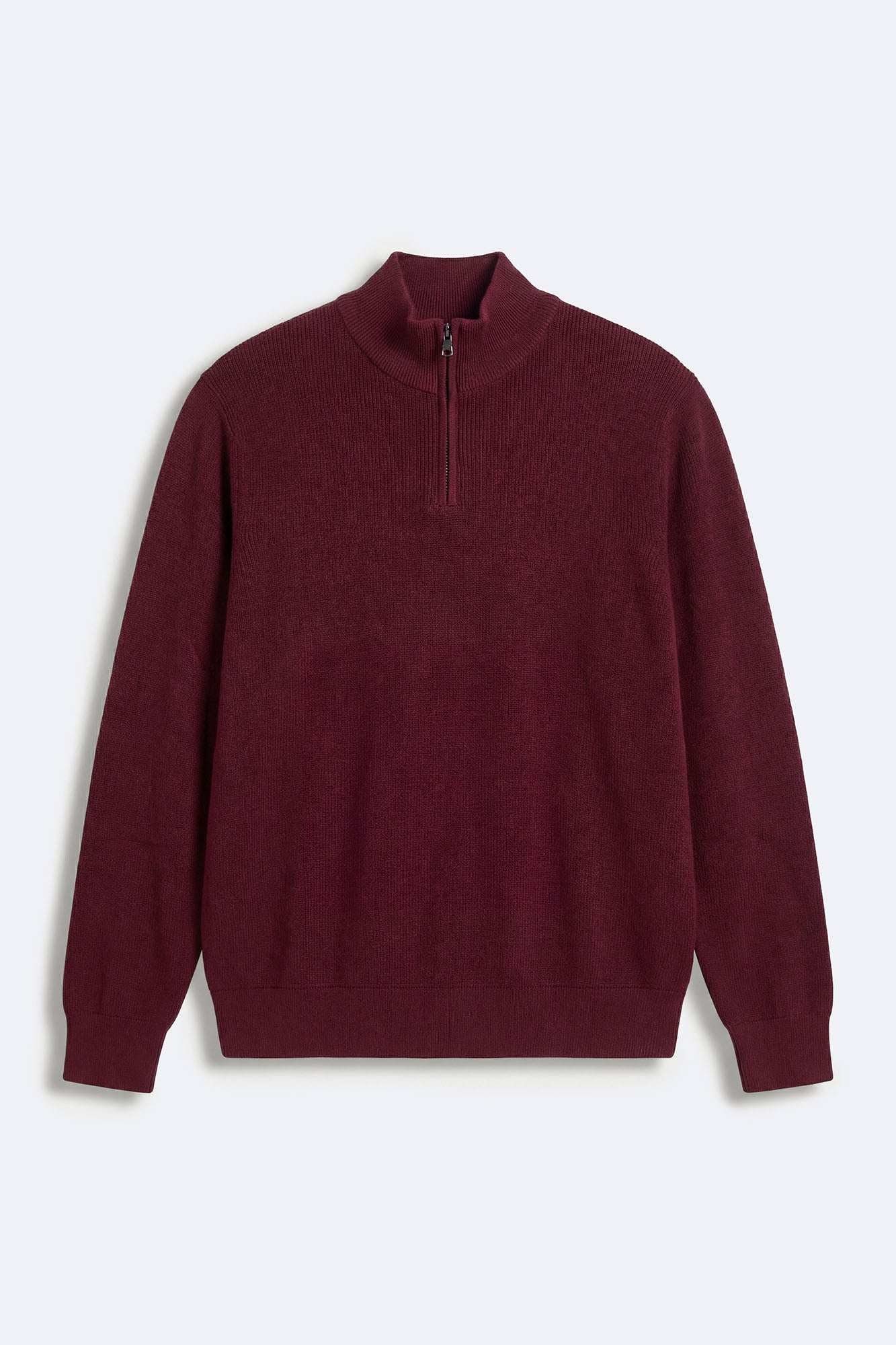 Shawn Quarter Zip Sweater - Red Fashion Nova
