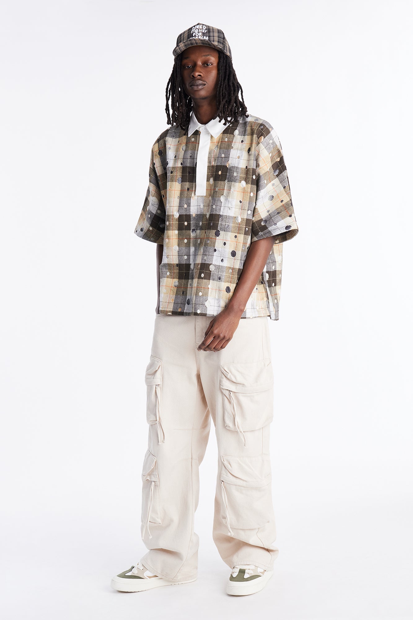 Oversized Ripped Intentions Polo Shirt - Brown Fashion Nova