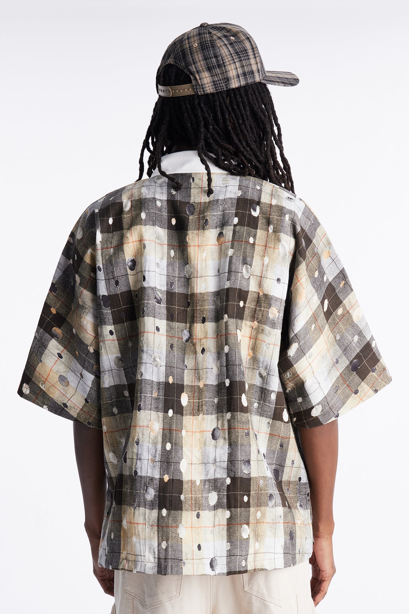 Oversized Ripped Intentions Polo Shirt - Brown Fashion Nova