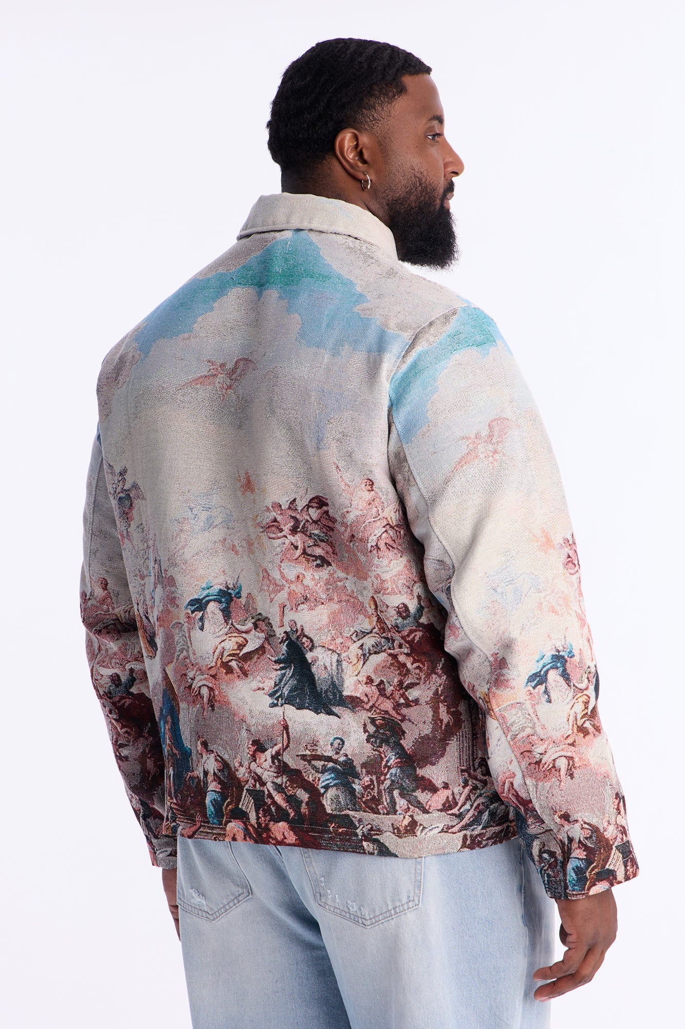 Renaissance Master Tapestry Work Jacket - Multi Color Fashion Nova