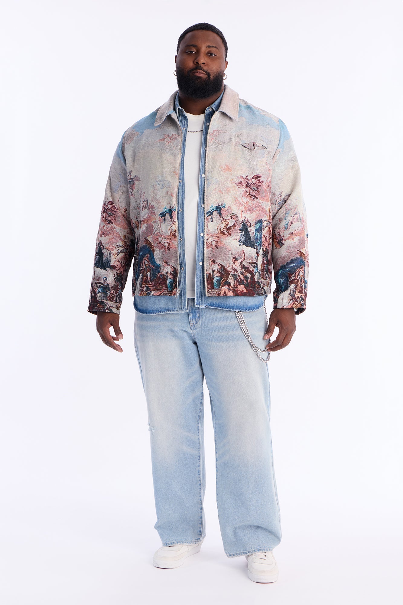 Renaissance Master Tapestry Work Jacket - Multi Color Fashion Nova
