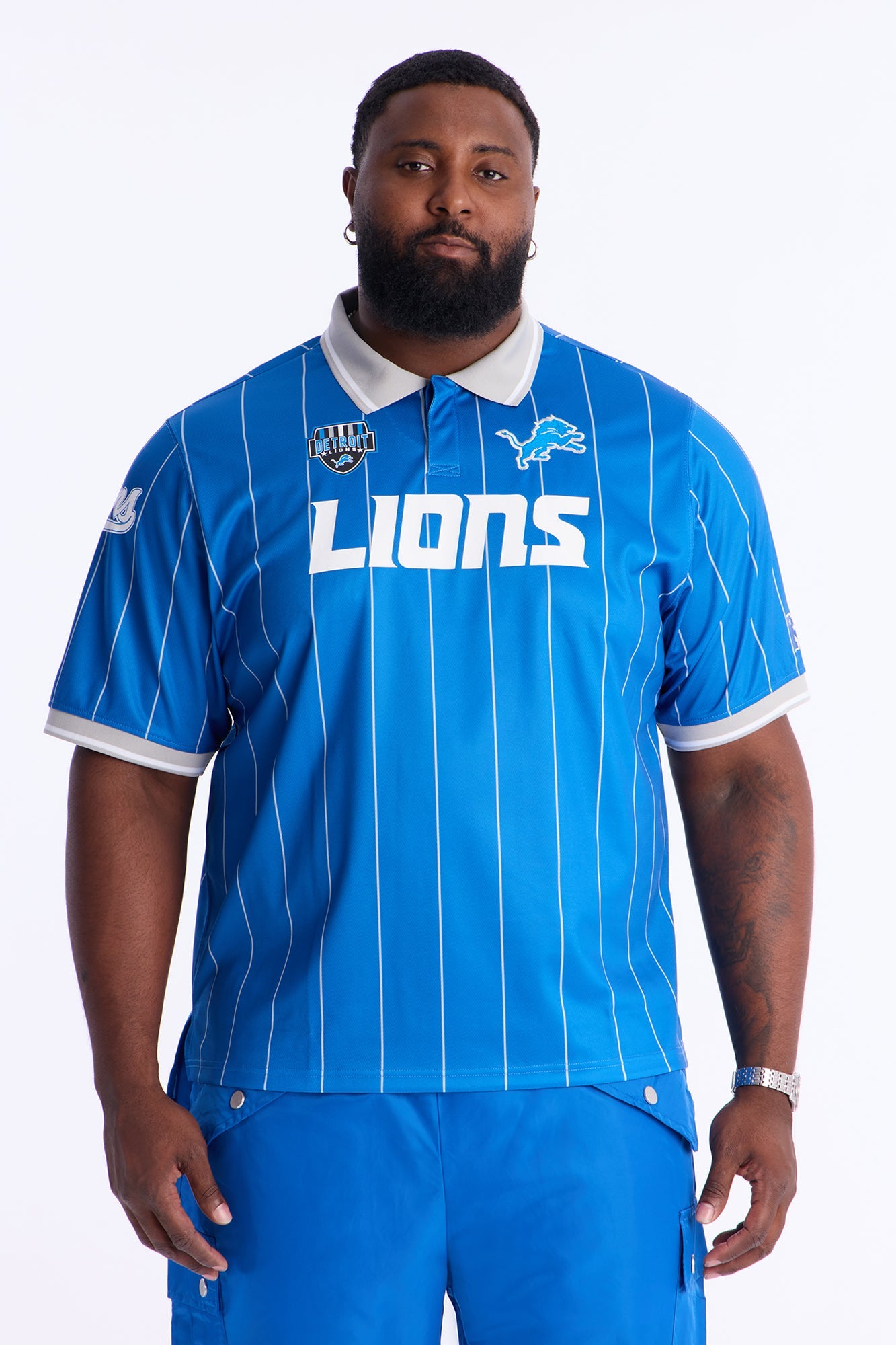 Lions Soccer Polo - Blue Fashion Nova