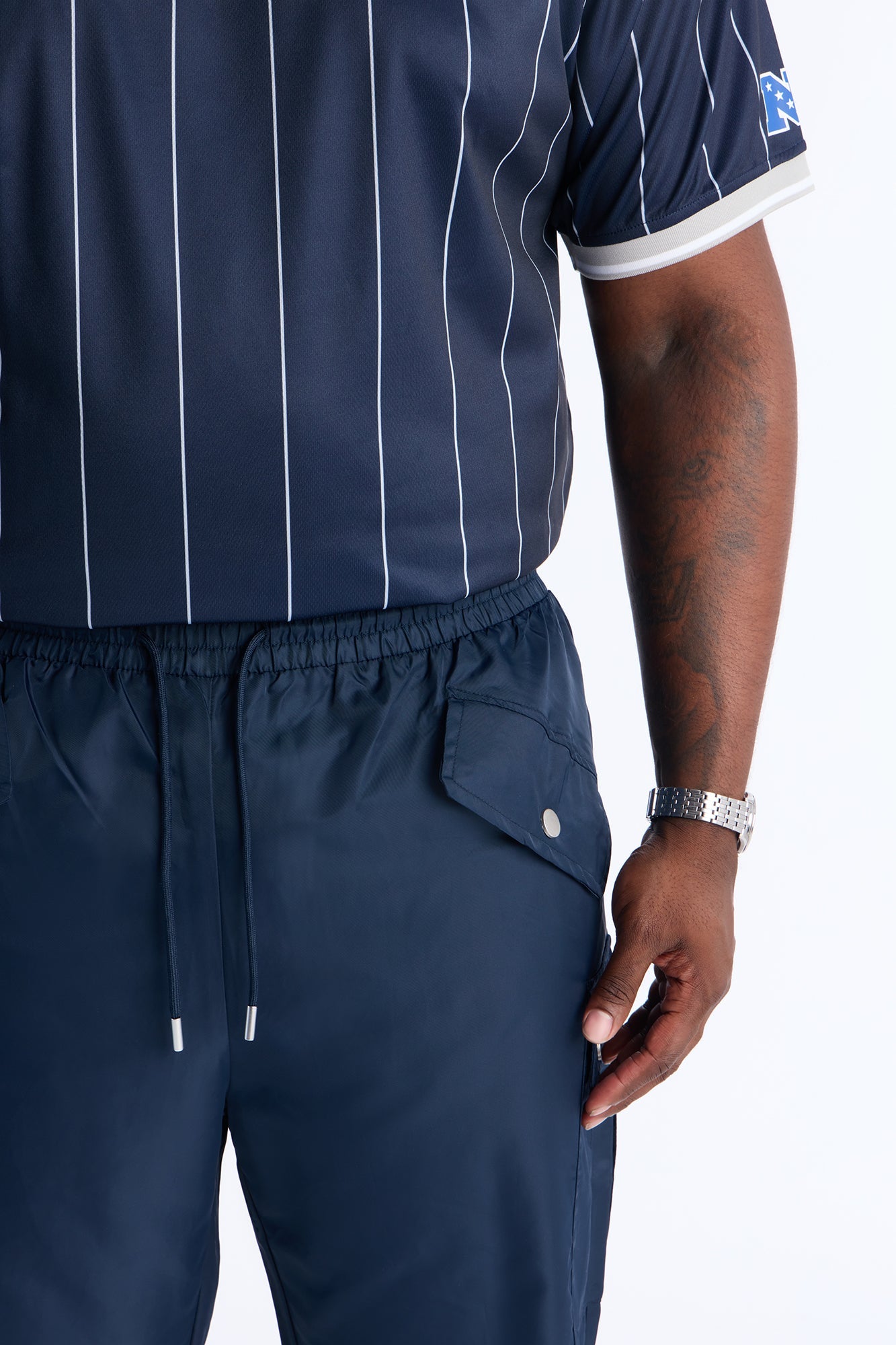 Slim Pocket Thesis Pant - Navy Fashion Nova