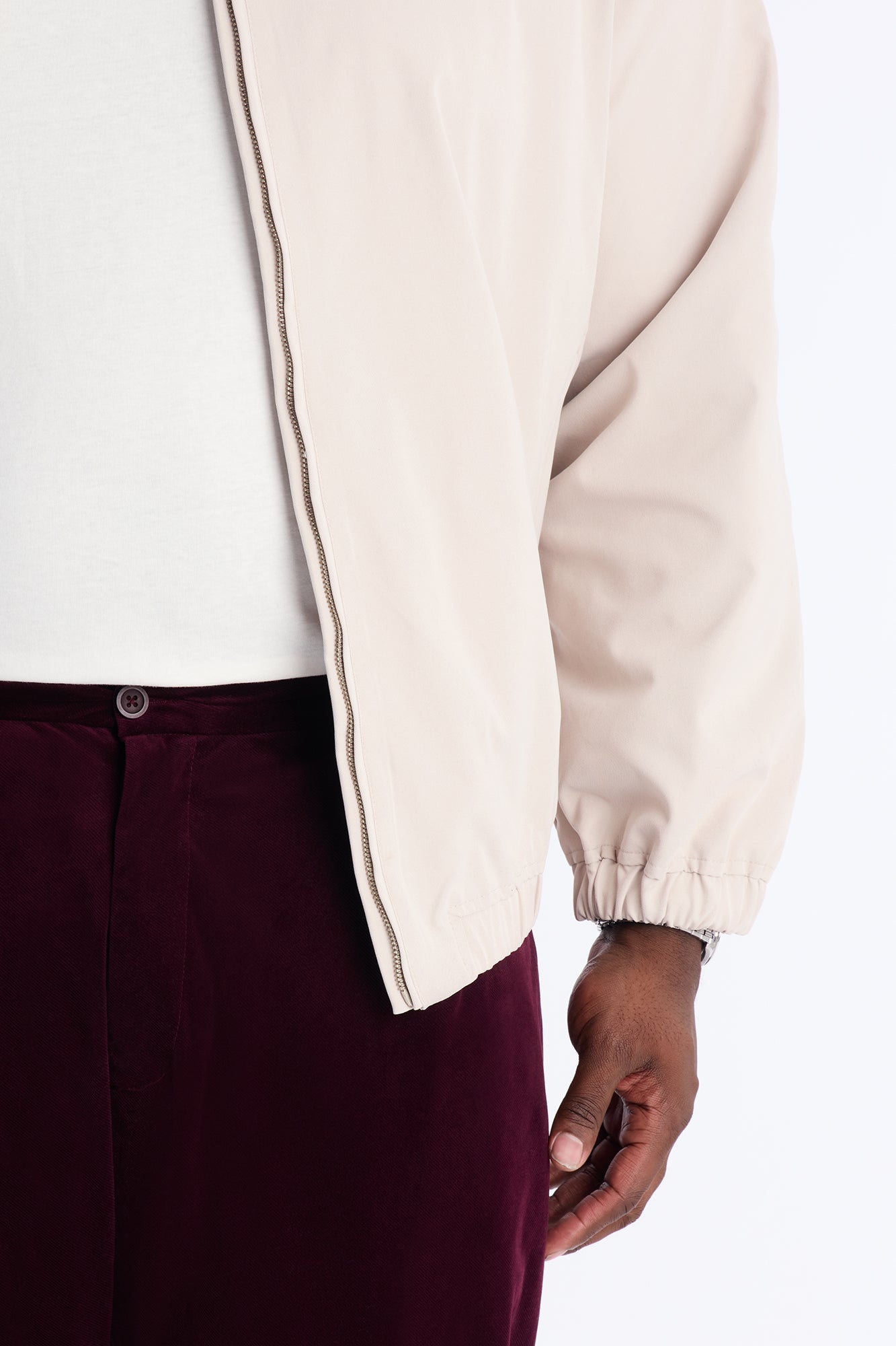 Straight Lincoln Park Textured Trouser - Burgundy Fashion Nova