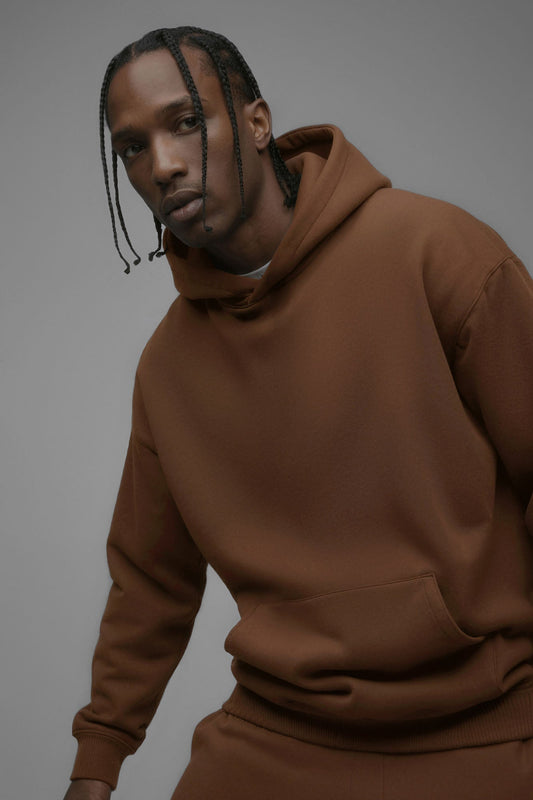 410 Oversized Hoodie - Chestnut Fashion Nova
