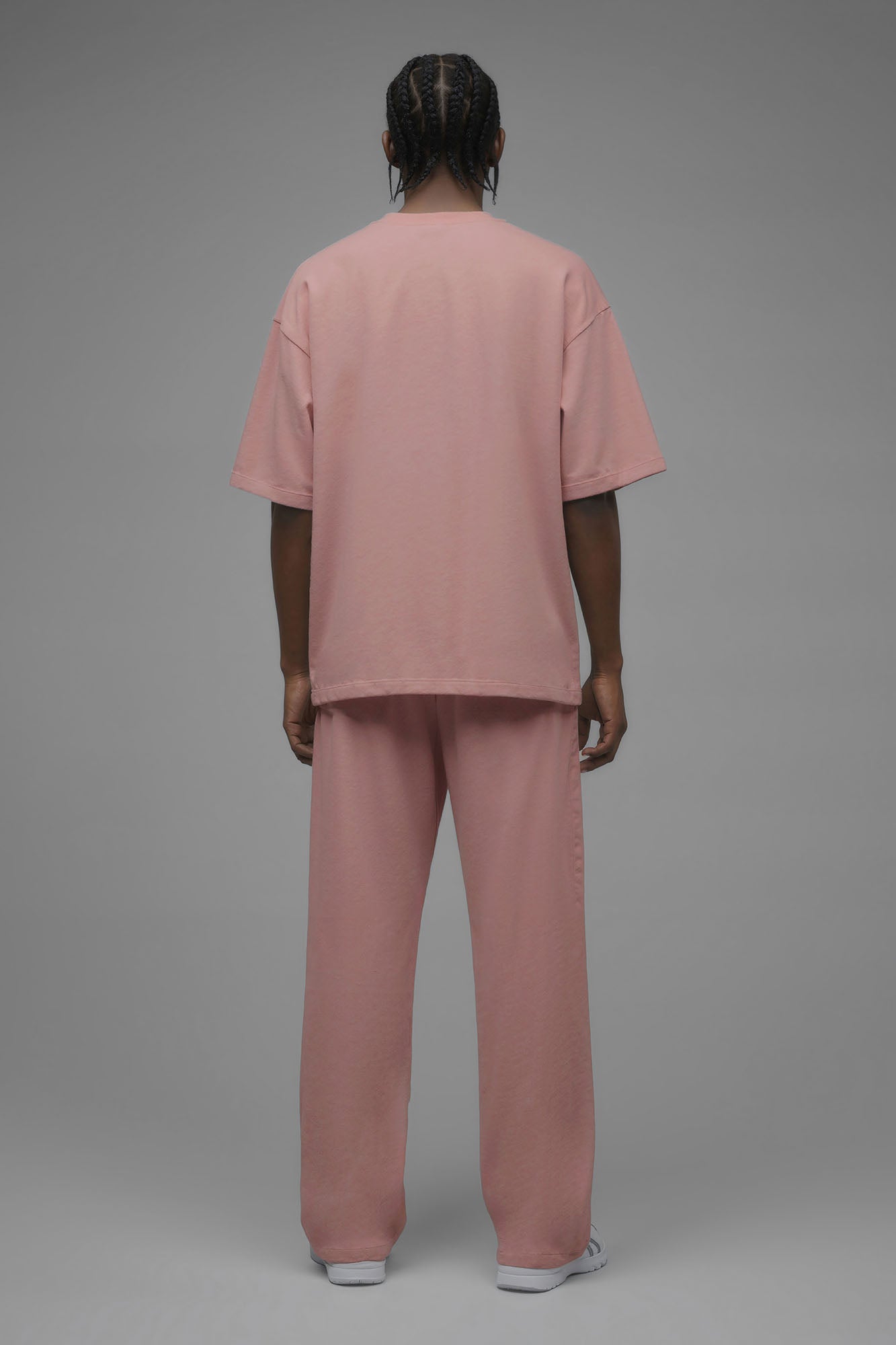 410 Oversized Fleece Tee - Pink Fashion Nova