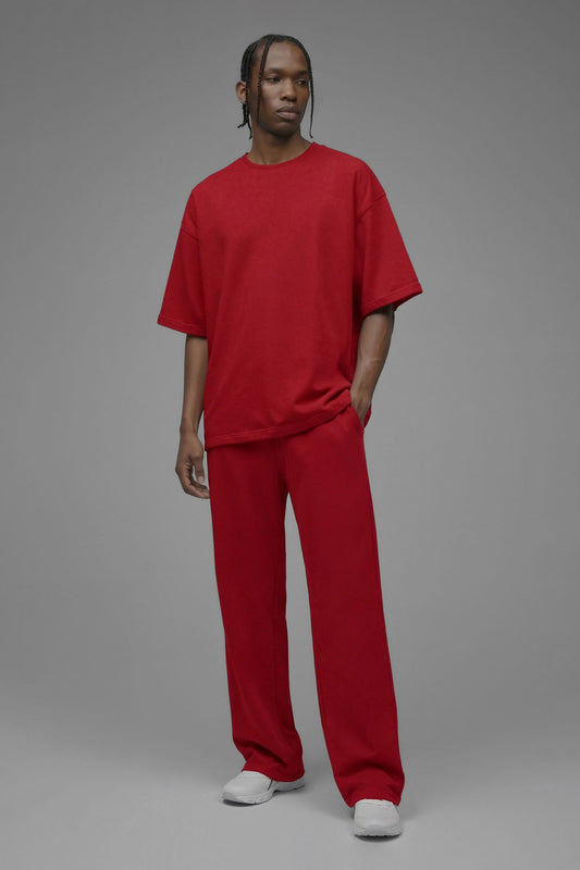 410 Baggy Sweatpants - Red Fashion Nova