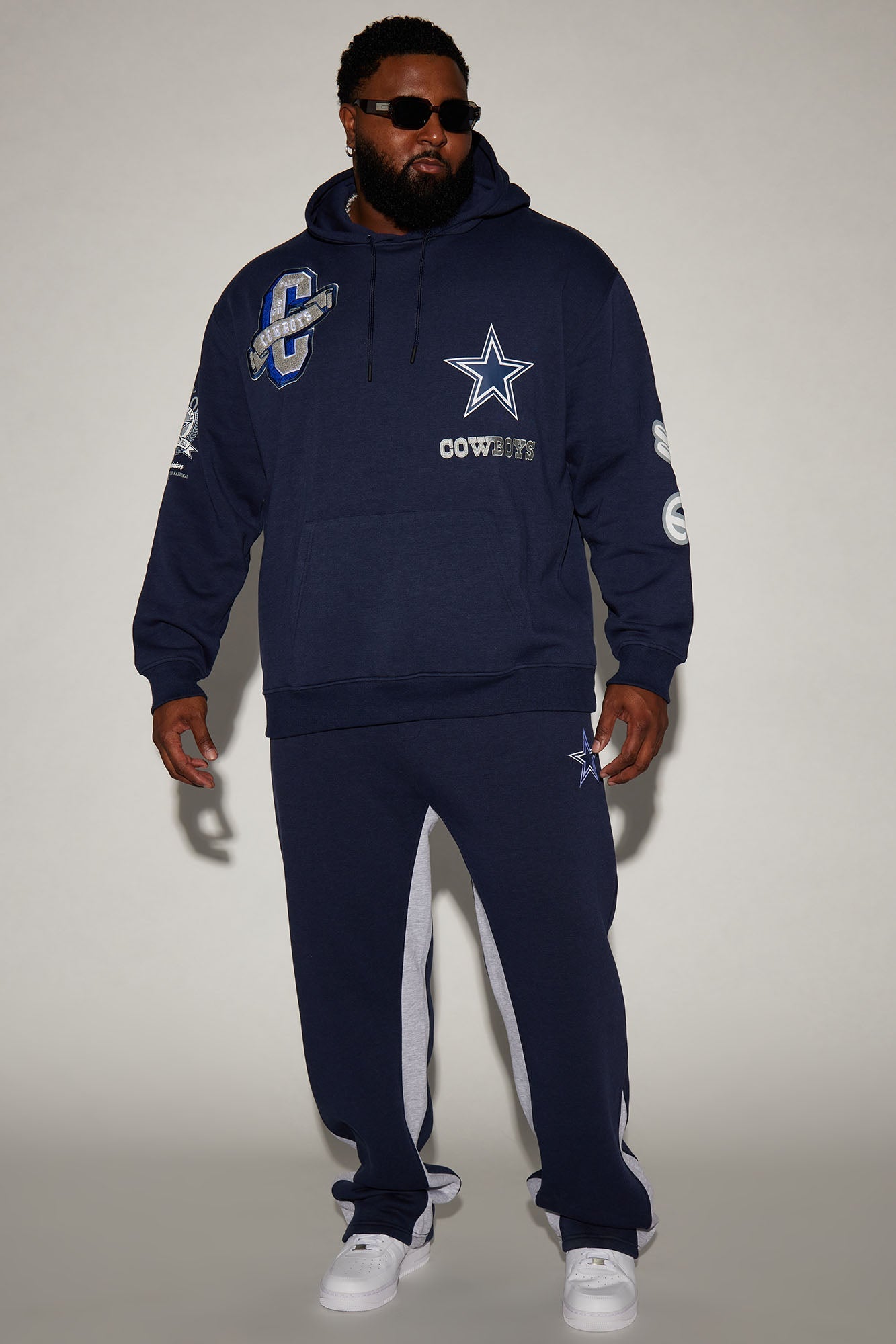 Cowboys Campus Hoodie - Navy Fashion Nova
