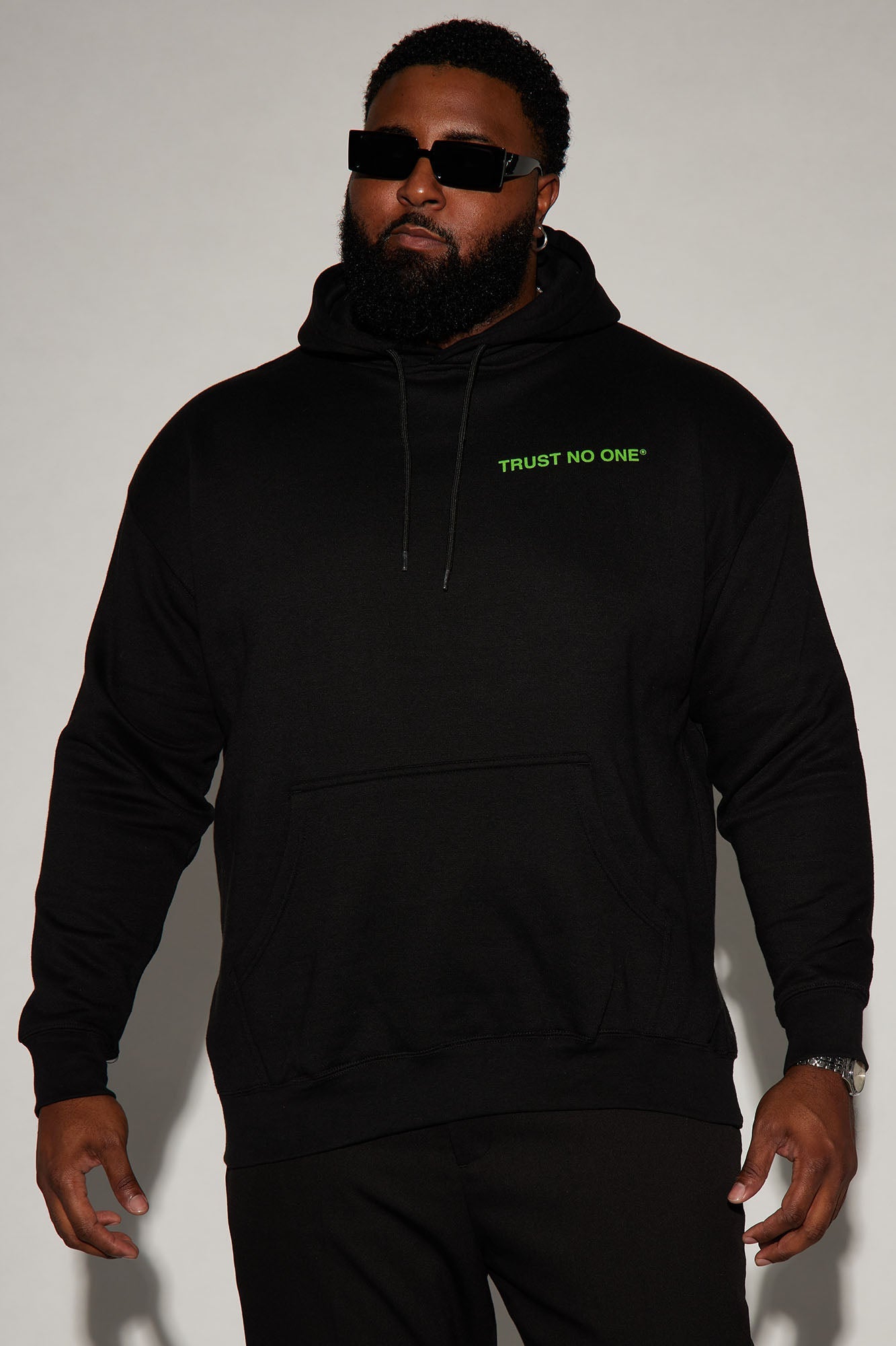 Beware Of Snakes Hoodie - Black Fashion Nova