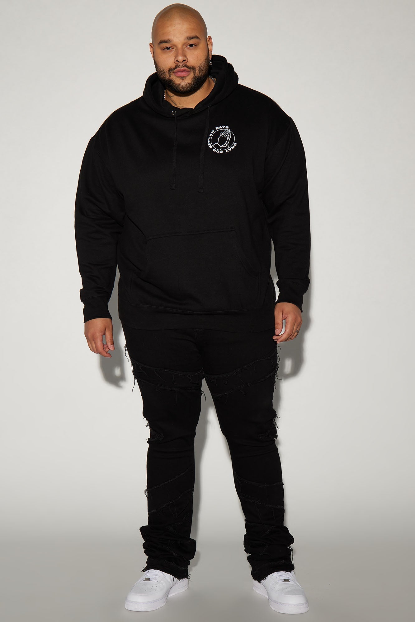 For The Birds Hoodie - Black Fashion Nova