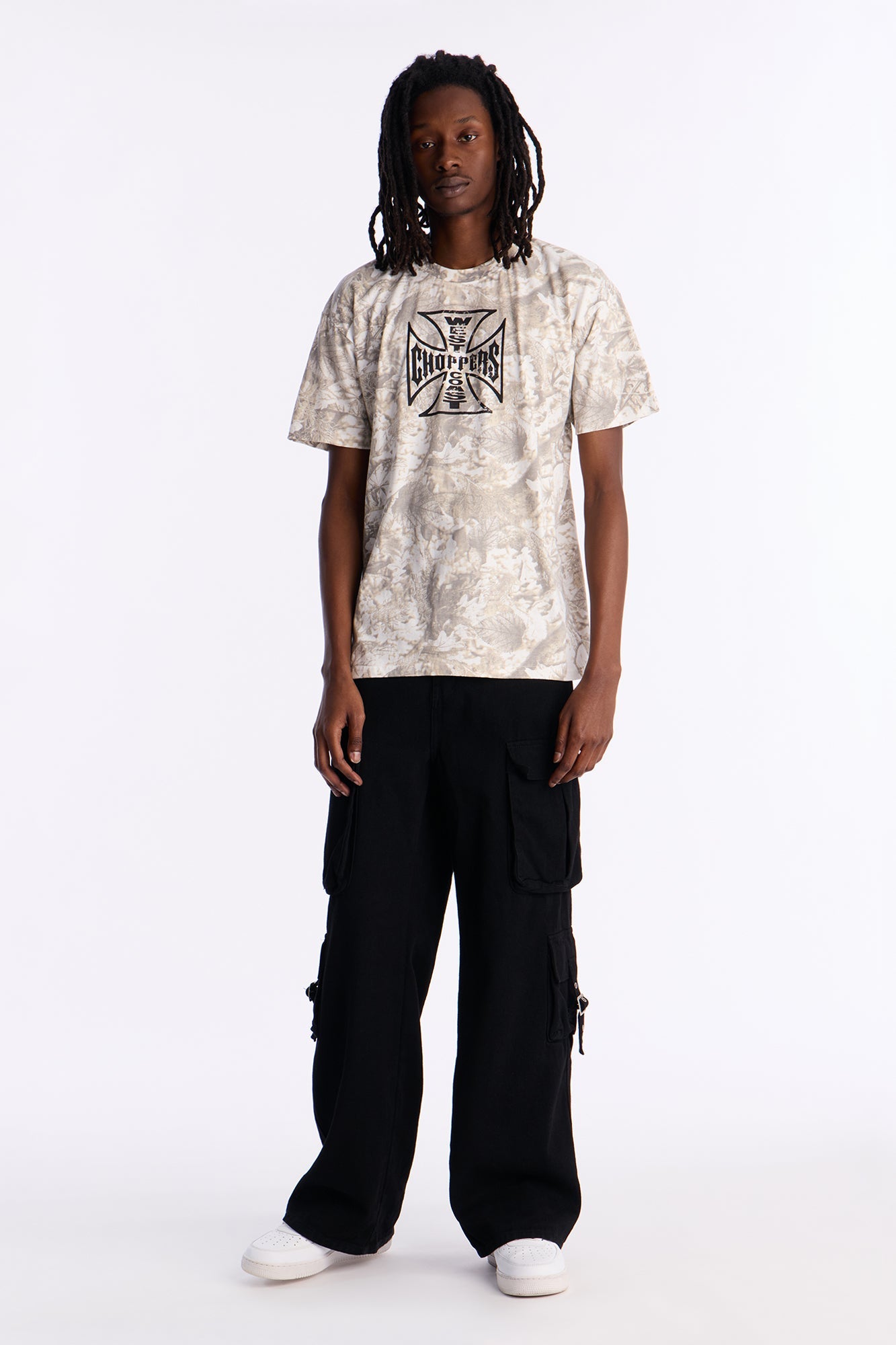 West Coast Choppers Camo Short Sleeve Tee - Camouflage Fashion Nova