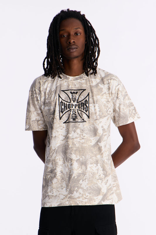 West Coast Choppers Camo Short Sleeve Tee - Camouflage Fashion Nova
