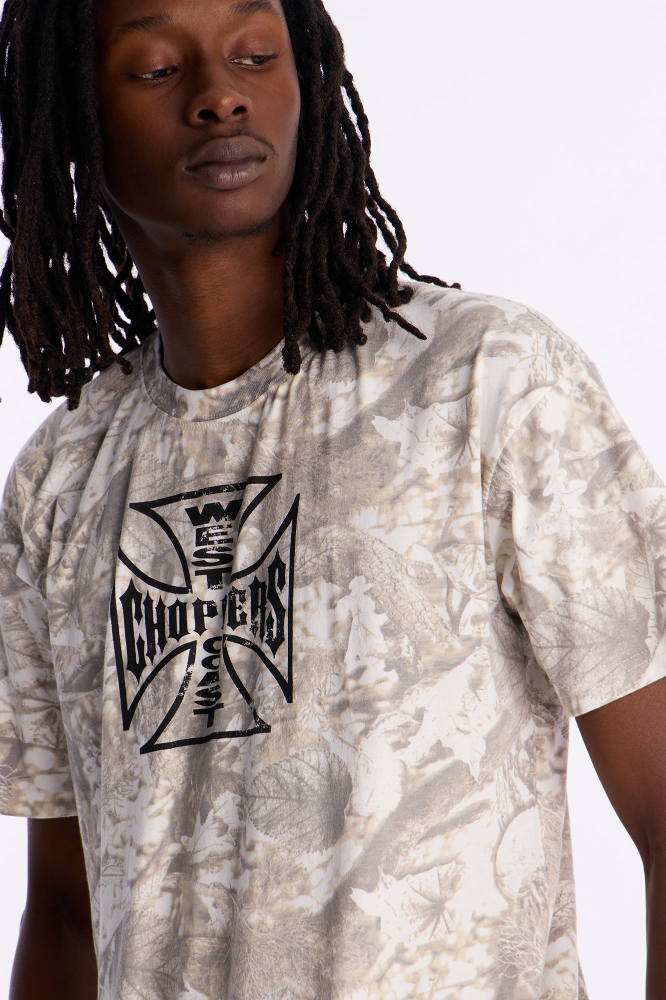 West Coast Choppers Camo Short Sleeve Tee - Camouflage Fashion Nova