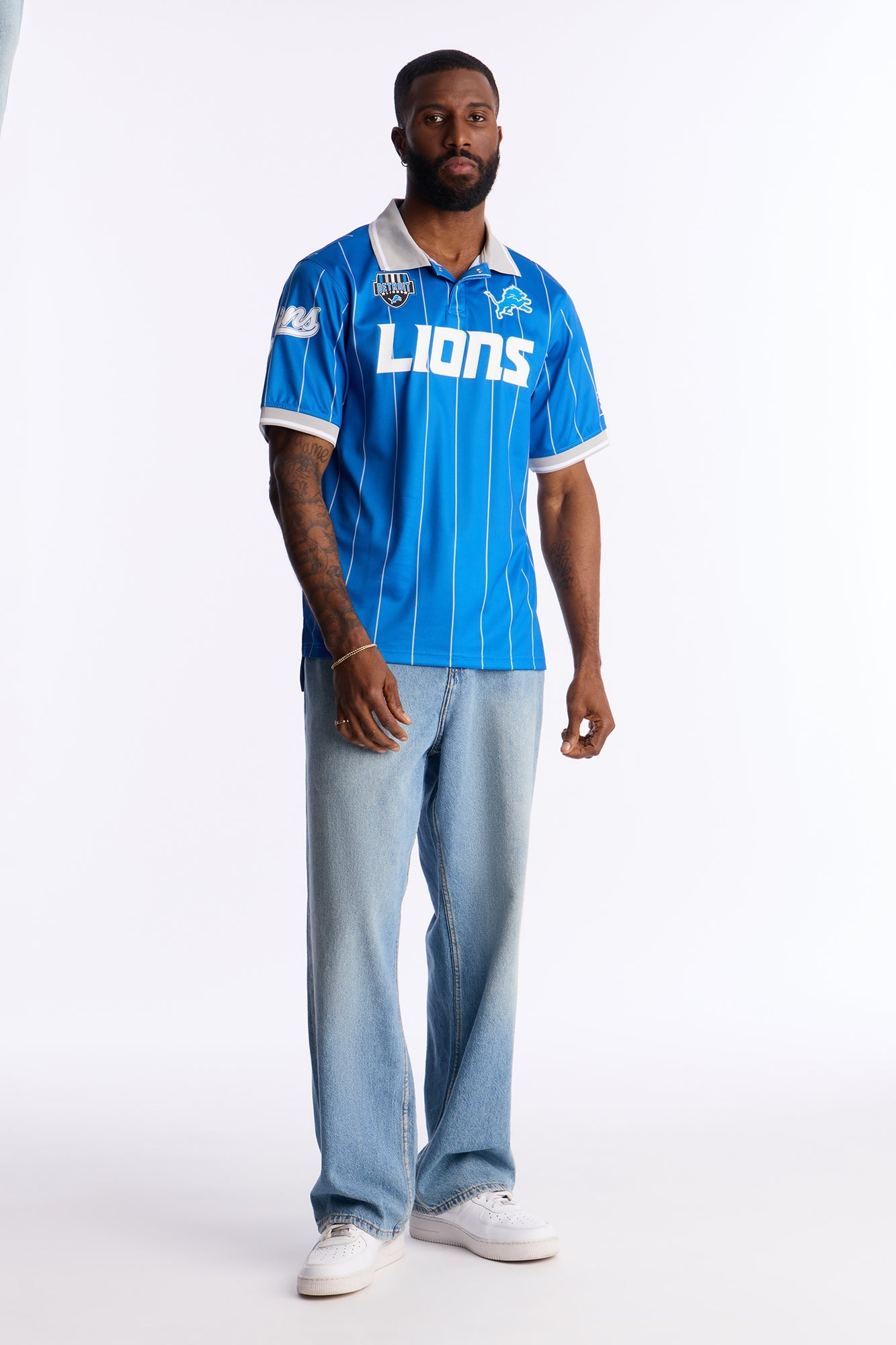 Lions Soccer Polo - Blue Fashion Nova
